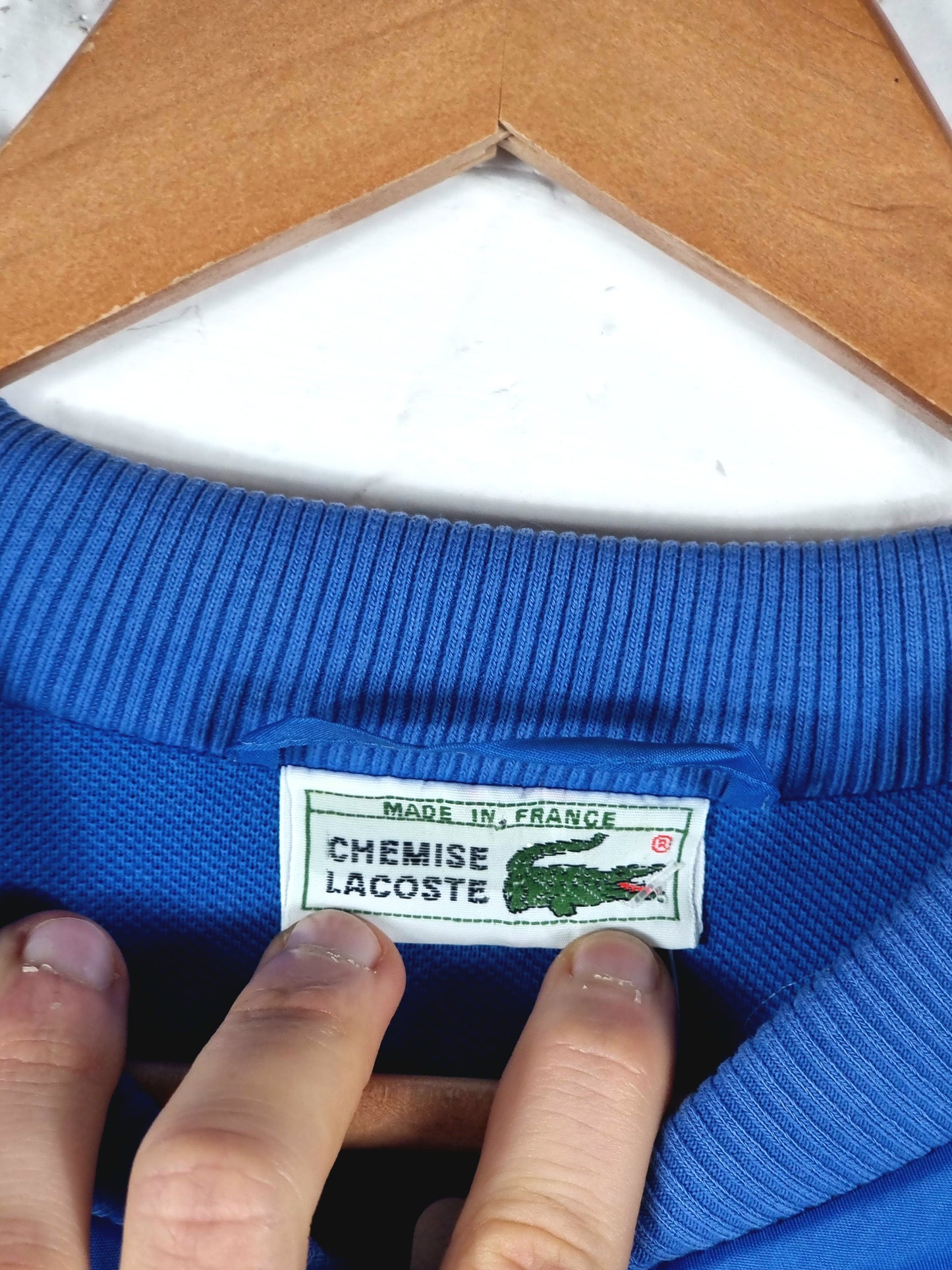 Chemise Lacoste 1980s Vintage Bomber Jacket Large