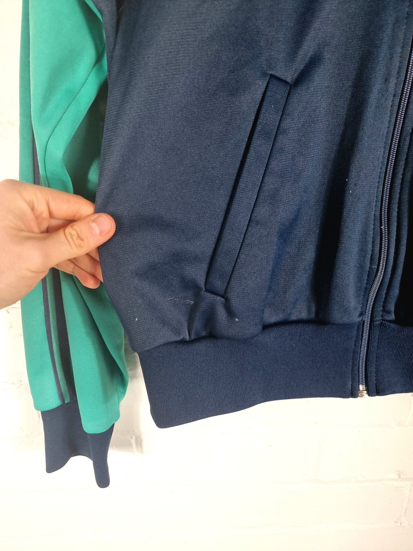 Adidas 1980s Ventex Vintage Track Jacket Medium