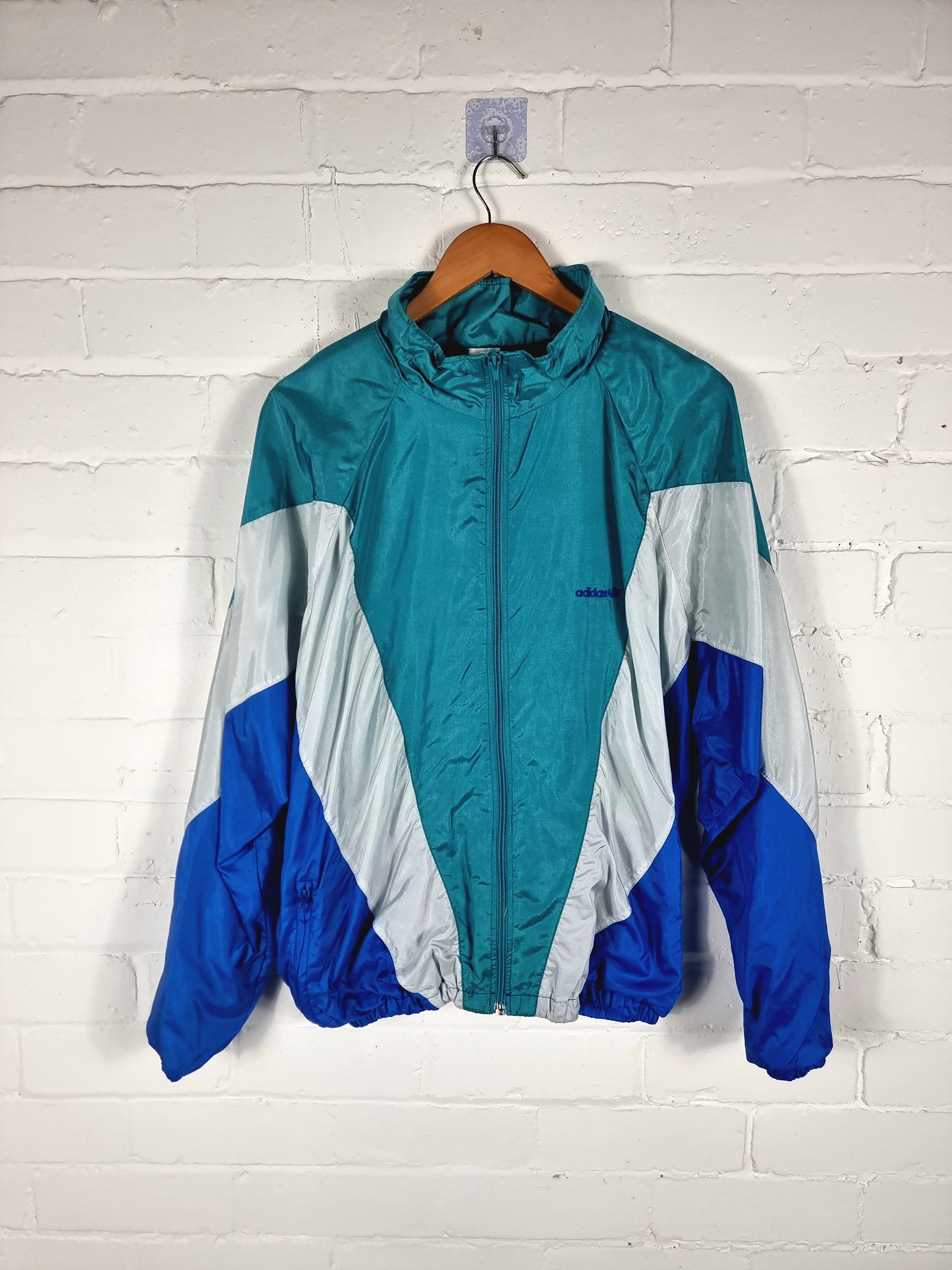 Adidas 1990s Vintage Shell Jacket Large