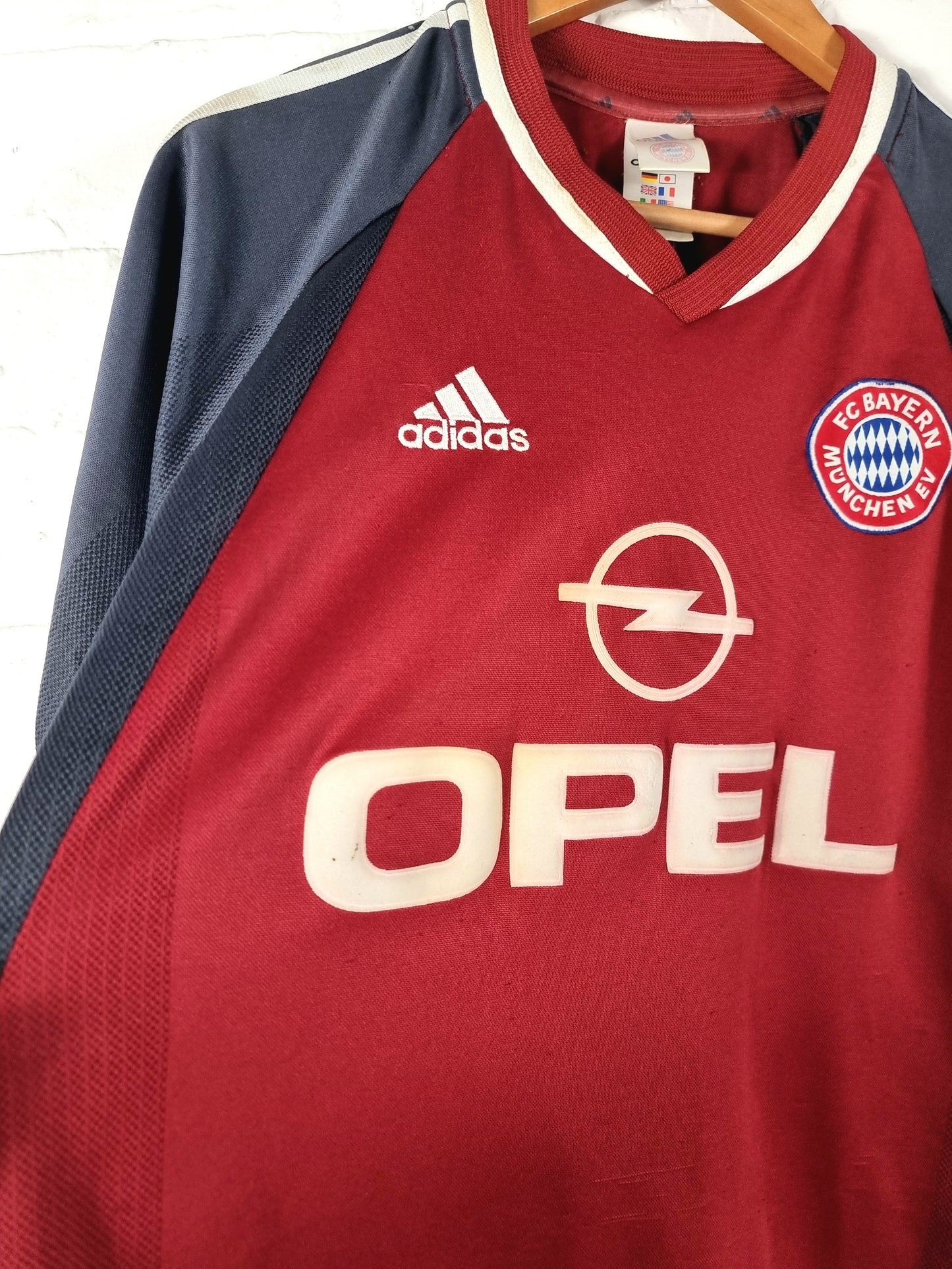 Adidas Bayern Munich 2001/02 Home Shirt Small
