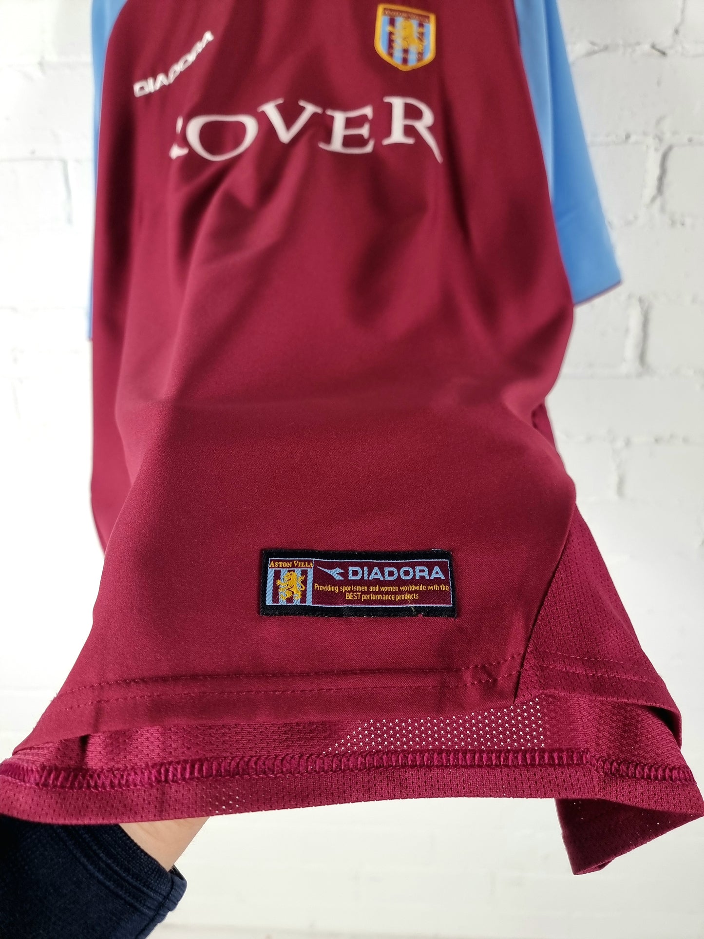 Diadora Aston Villa 2003/04 Home Shirt Large