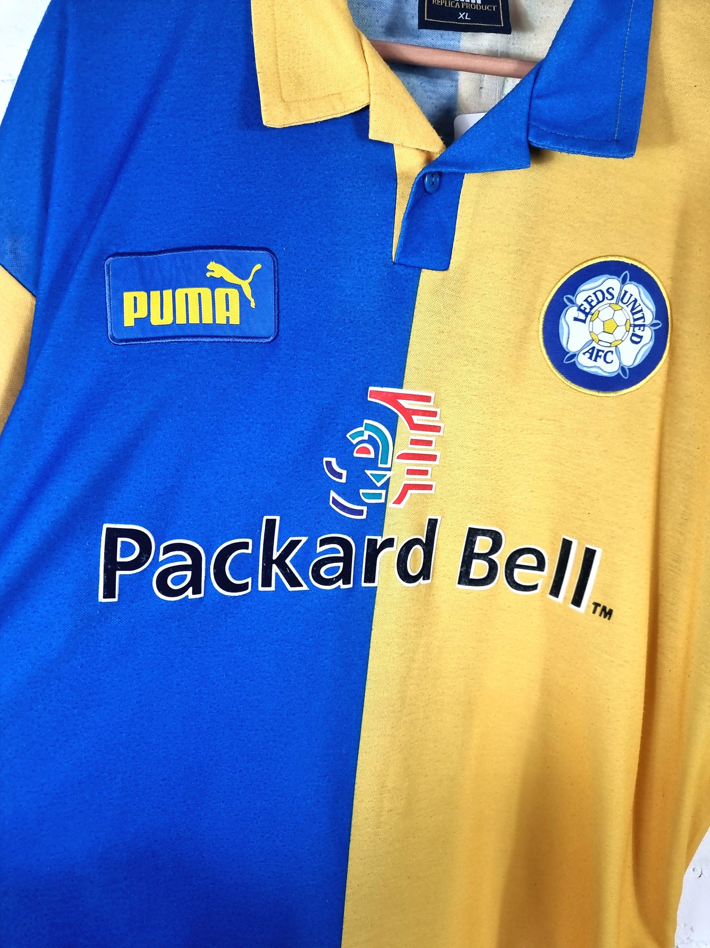 Puma Leeds United 1997/99 'Hopkin 12' Away Shirt XL