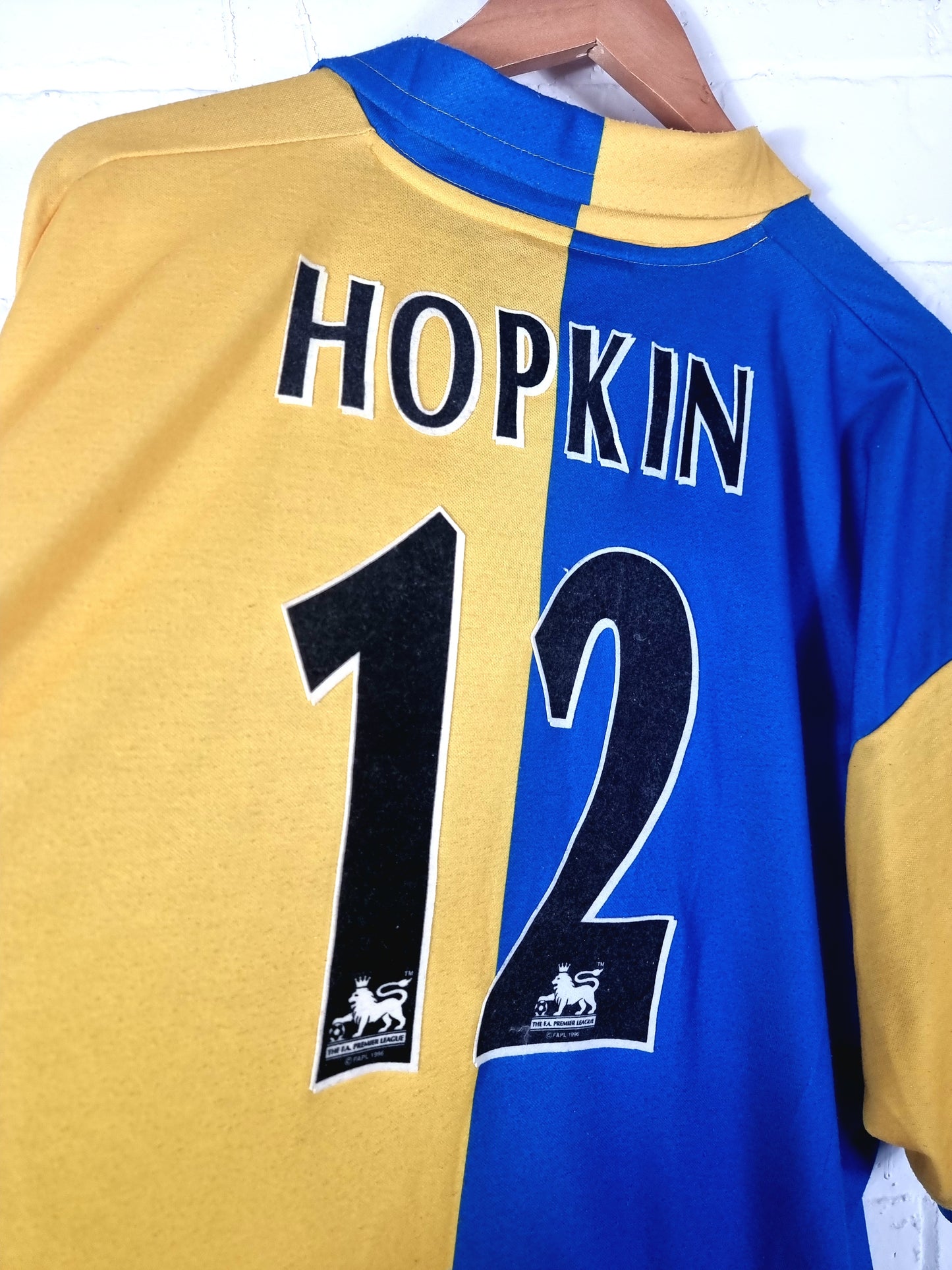 Puma Leeds United 1997/99 'Hopkin 12' Away Shirt XL