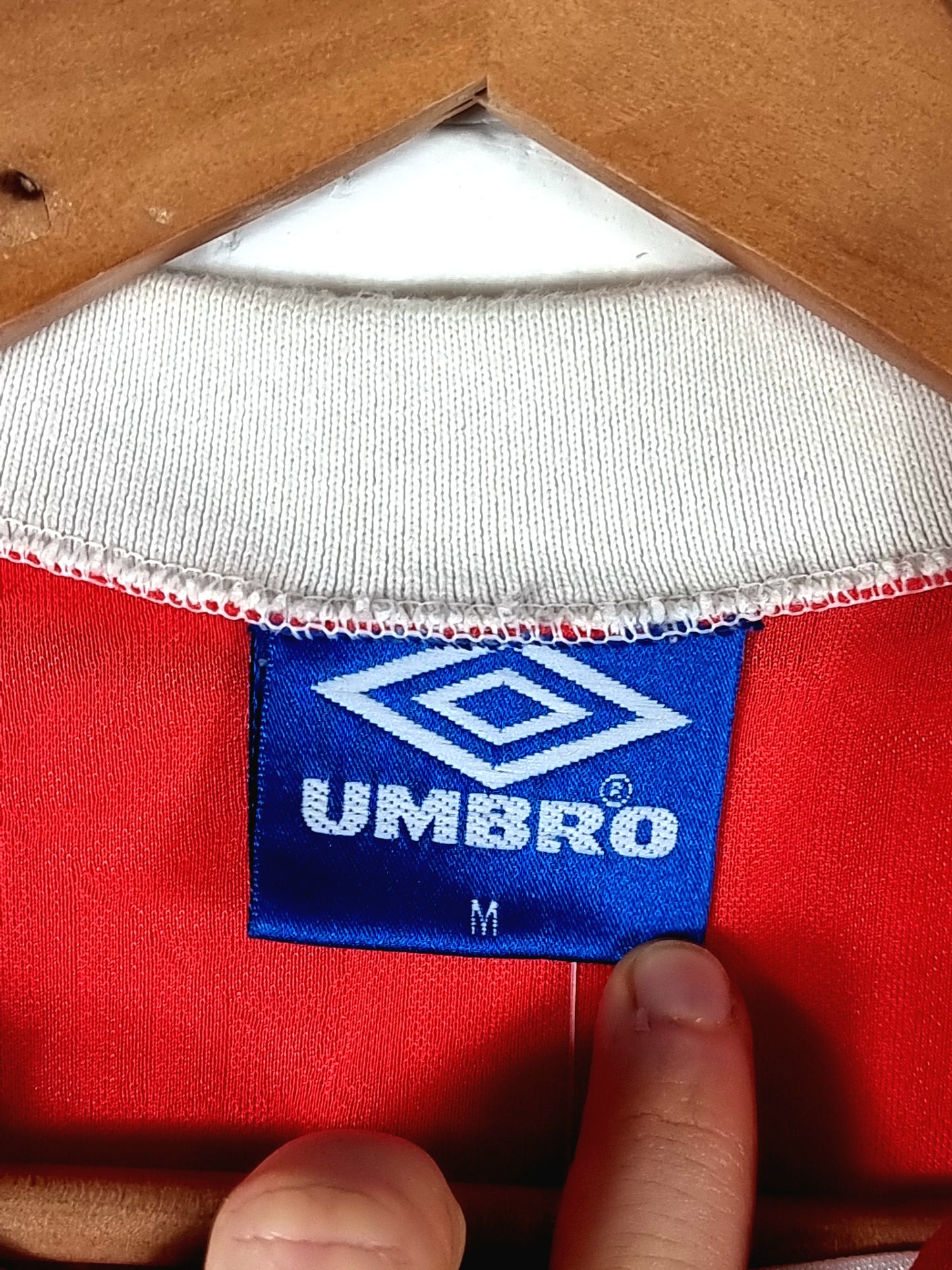 Umbro Manchester United 1992/94 Home Shirt Medium