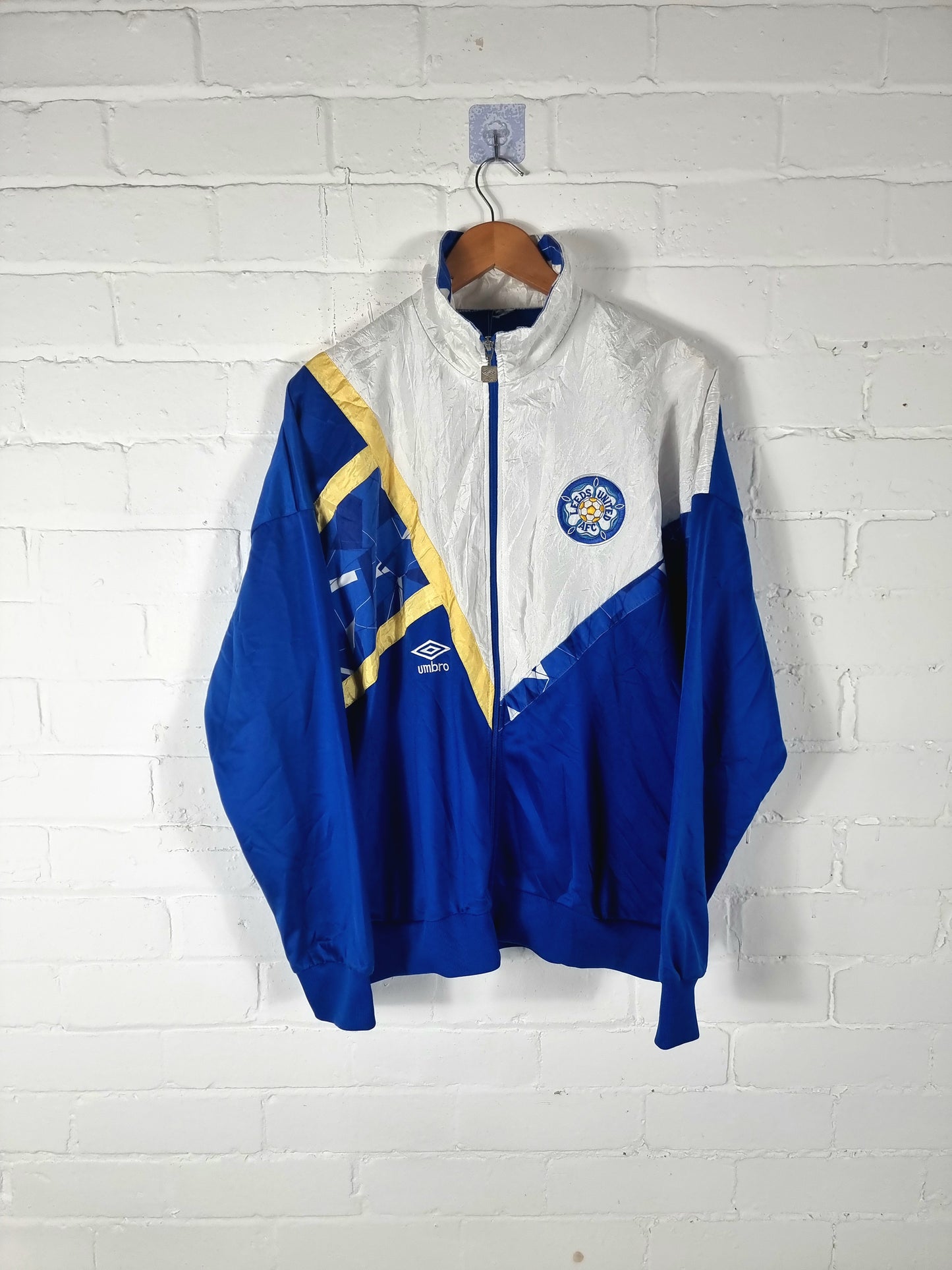 Umbro Leeds United 1990/91 Track Jacket XL