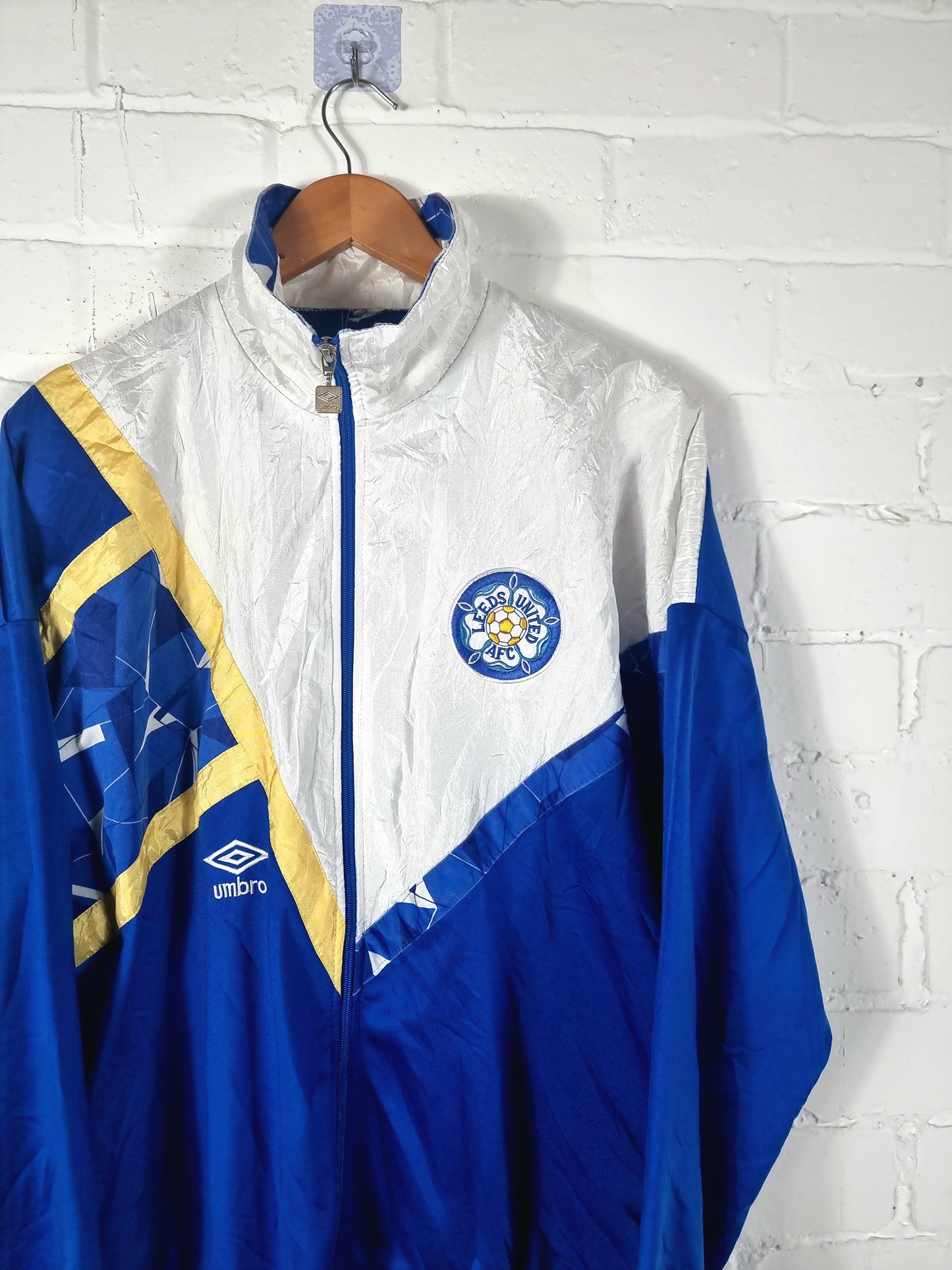 Umbro Leeds United 1990/91 Track Jacket XL