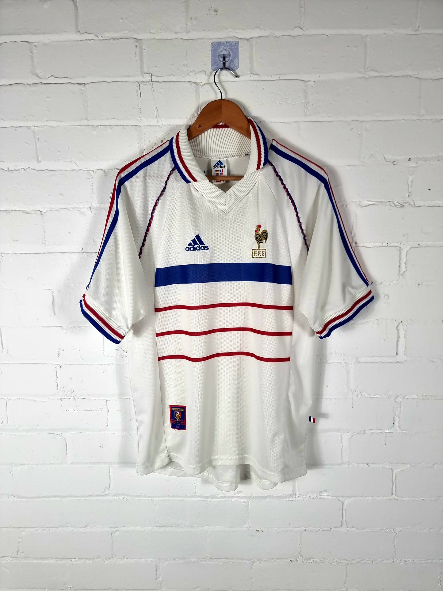 Adidas France 1998/00 Away Shirt Medium