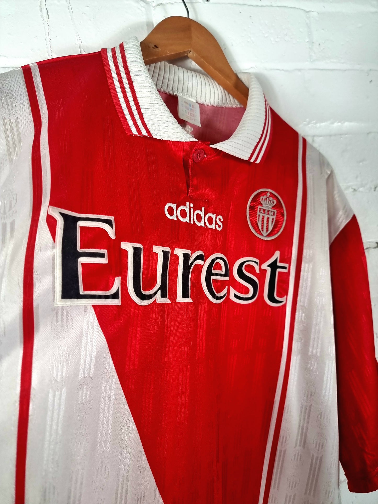 Adidas A.S Monaco 1996/97 Home Shirt XL