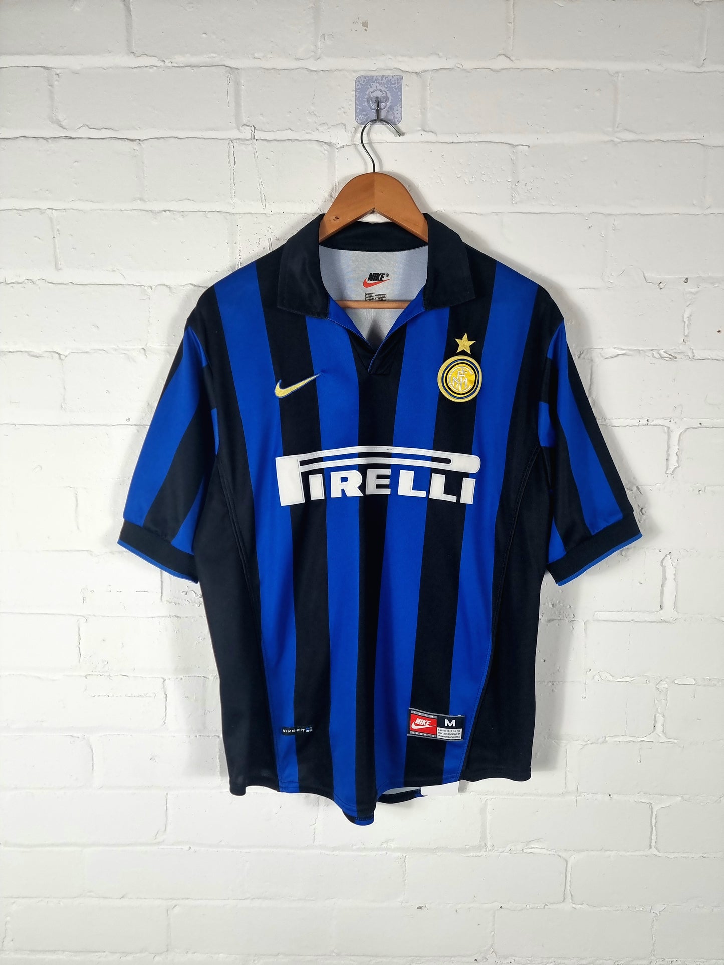 Nike Inter Milan 1998/99 Home Shirt Medium