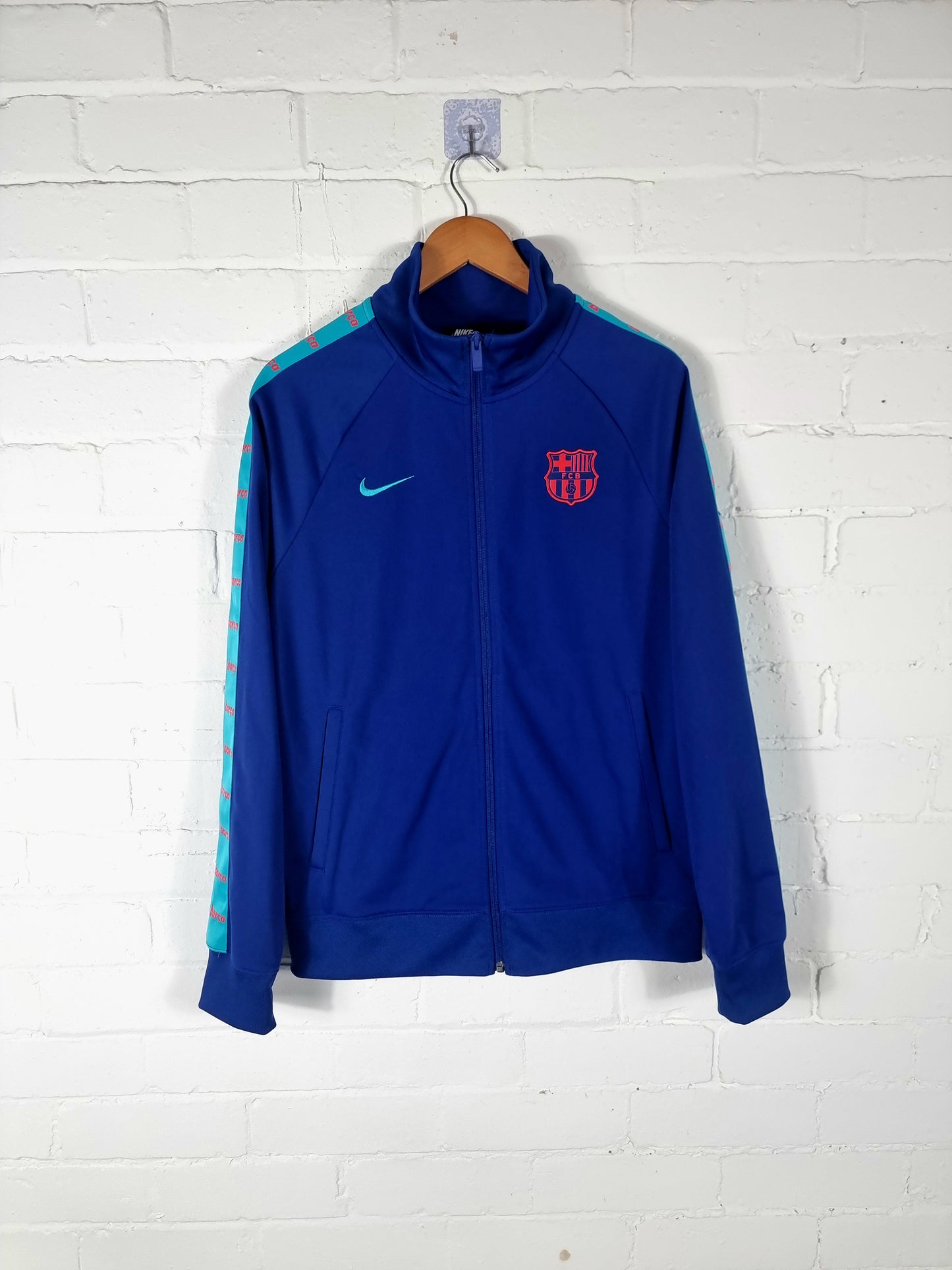 Nike Barcelona 2021/2022 Full Tracksuit Medium