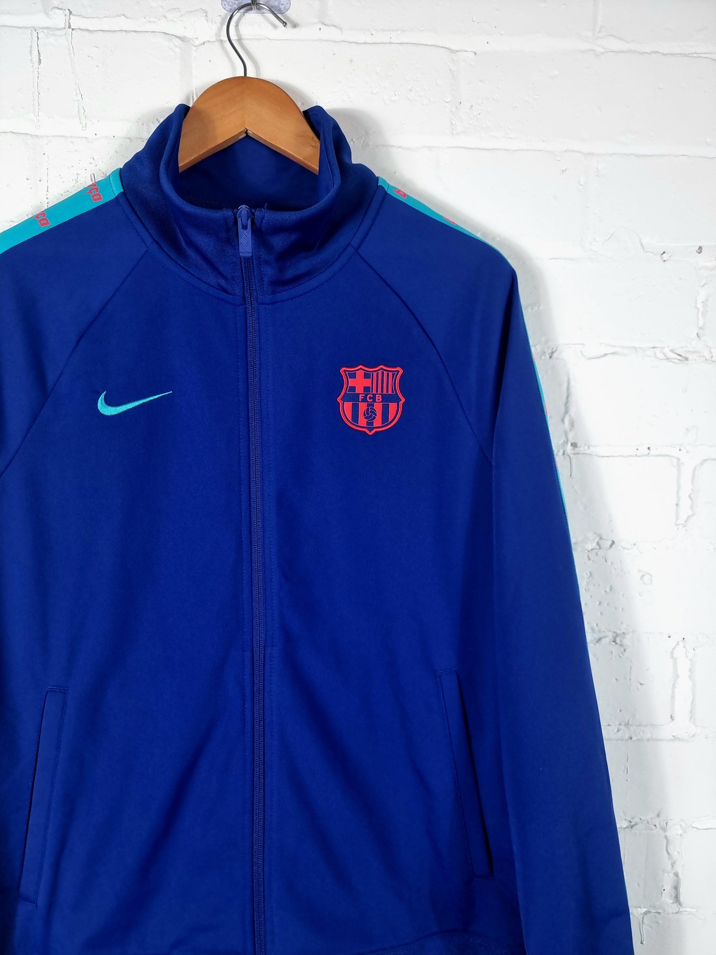 Nike Barcelona 2021/2022 Full Tracksuit Medium