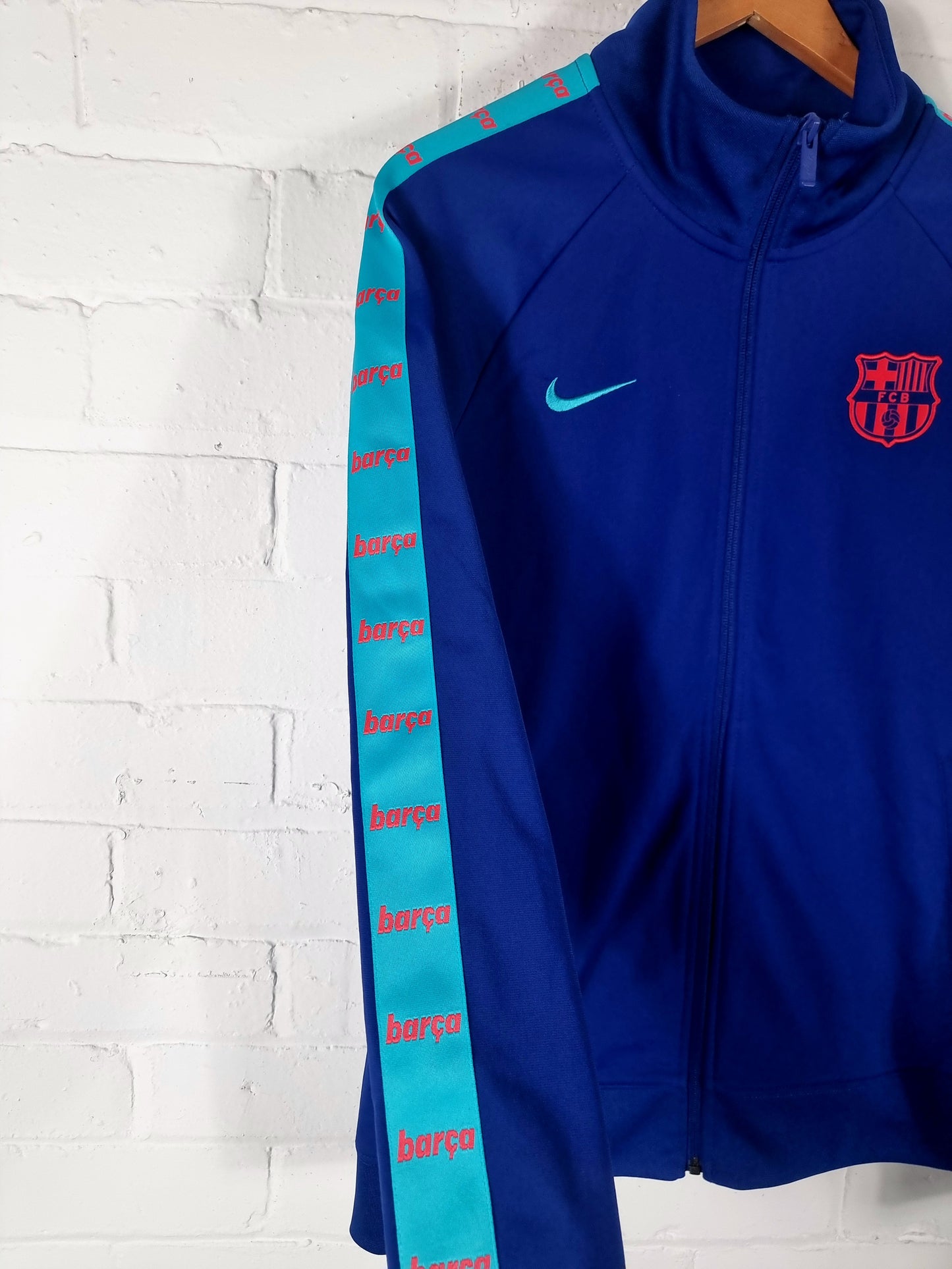 Nike Barcelona 2021/2022 Full Tracksuit Medium