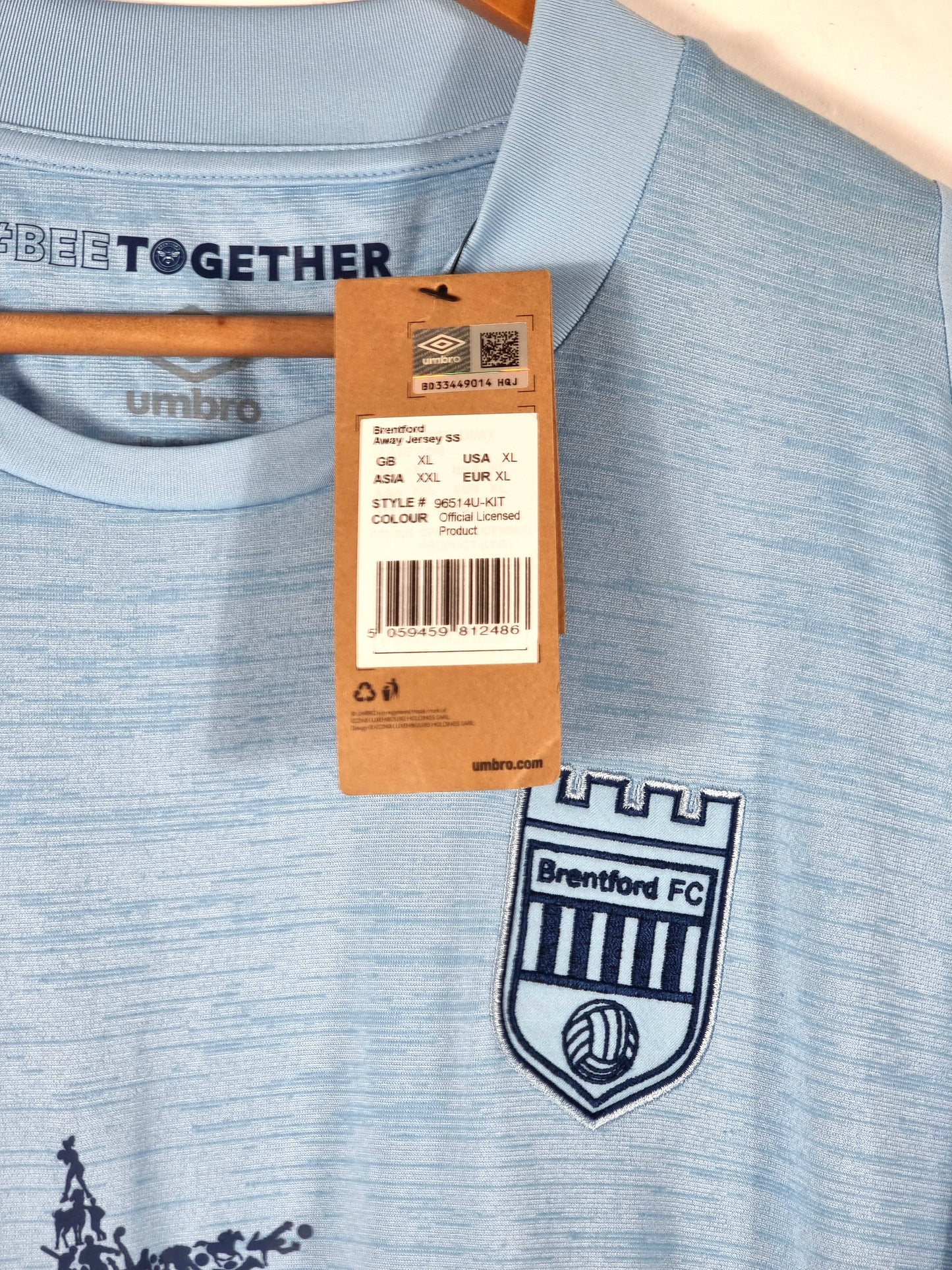 Umbro Brentford 2022/24 BNWT Away Shirt XL