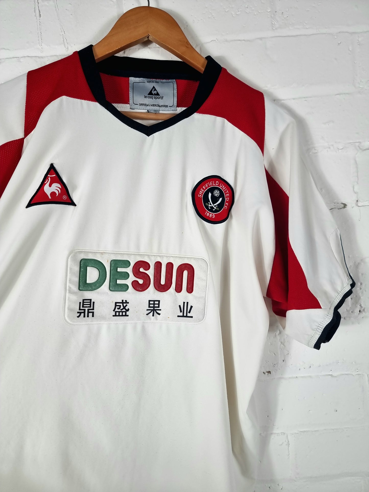 Le Coq Sportif Sheffield United 2003/04 Away Shirt Medium