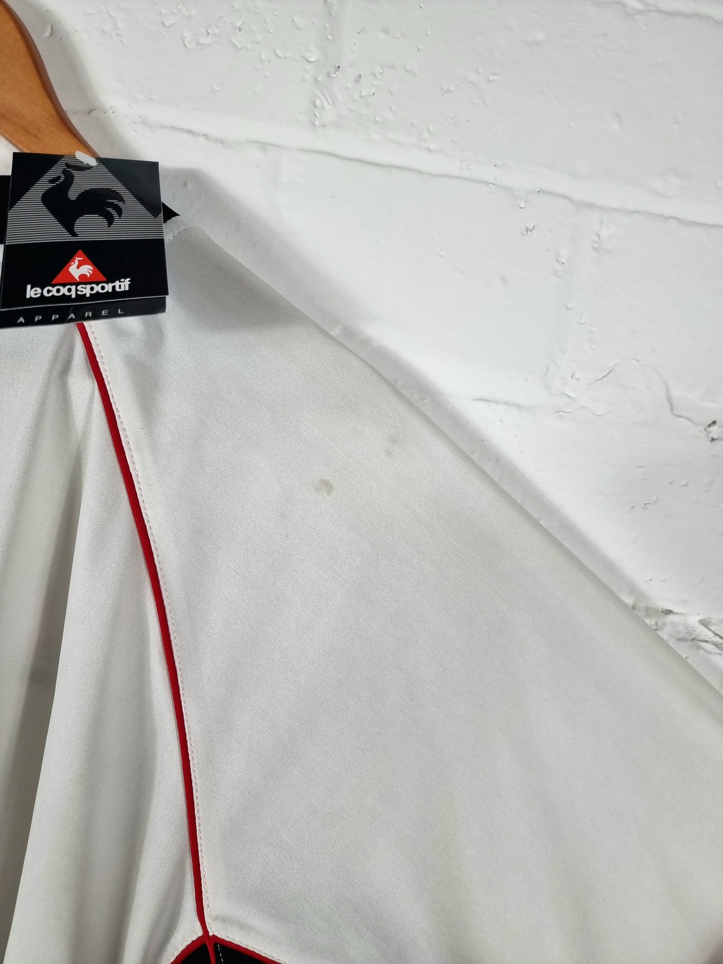 Le Coq Sportif Sheffield United 2005/2007 Deadstock Squad Signed Away Shirt Large