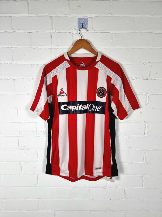 Le Coq Sportif Sheffield United 2007/08 Home Shirt Medium