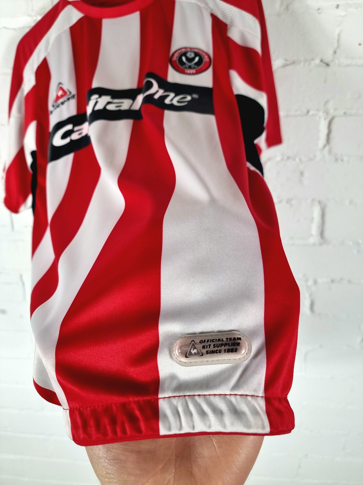 Le Coq Sportif Sheffield United 2007/08 Home Shirt Medium