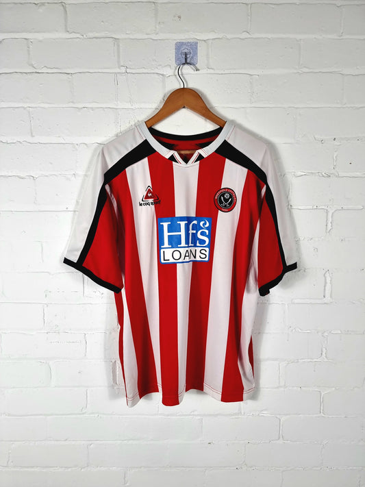 Le Coq Sportif Sheffield United 2005/06 Home Shirt Medium