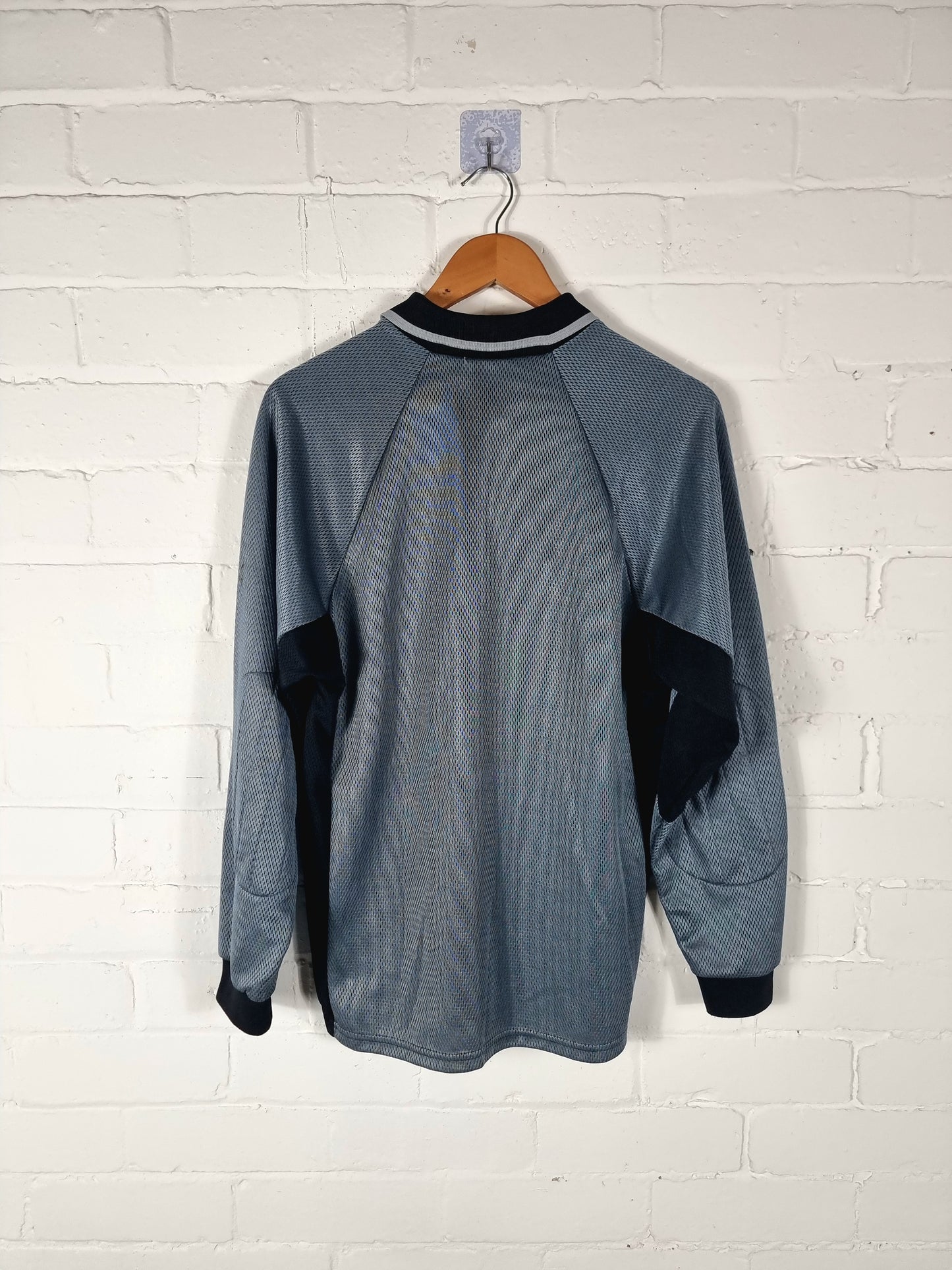 Le Coq Sportif Sheffield United 1999/00 Long Sleeve Goalkeeper Shirt Small