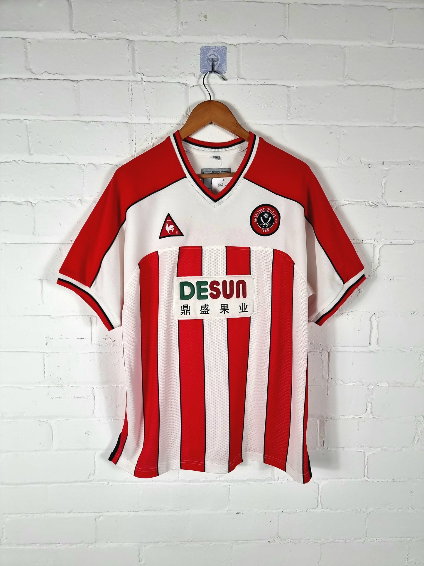 Le Coq Sportif Sheffield United 2002/04 Home Shirt Medium