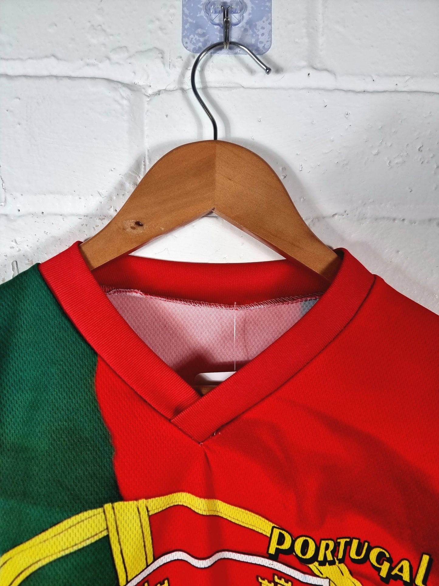 Kalciomania Portugal 2006/08 Graphic Print Bootleg Football Shirt Large