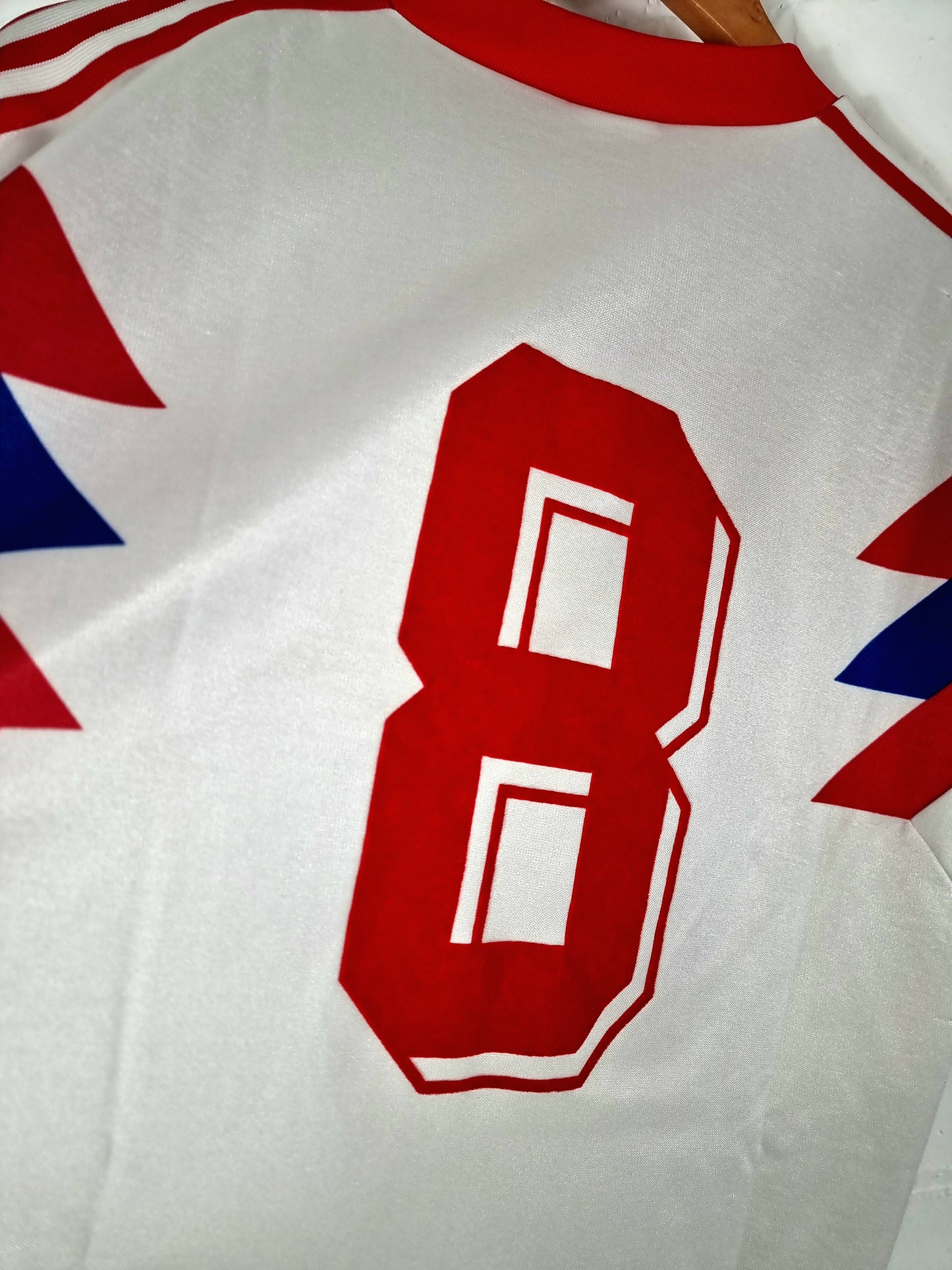 Adidas 1990s Vintage Opel Football Shirt Template Large