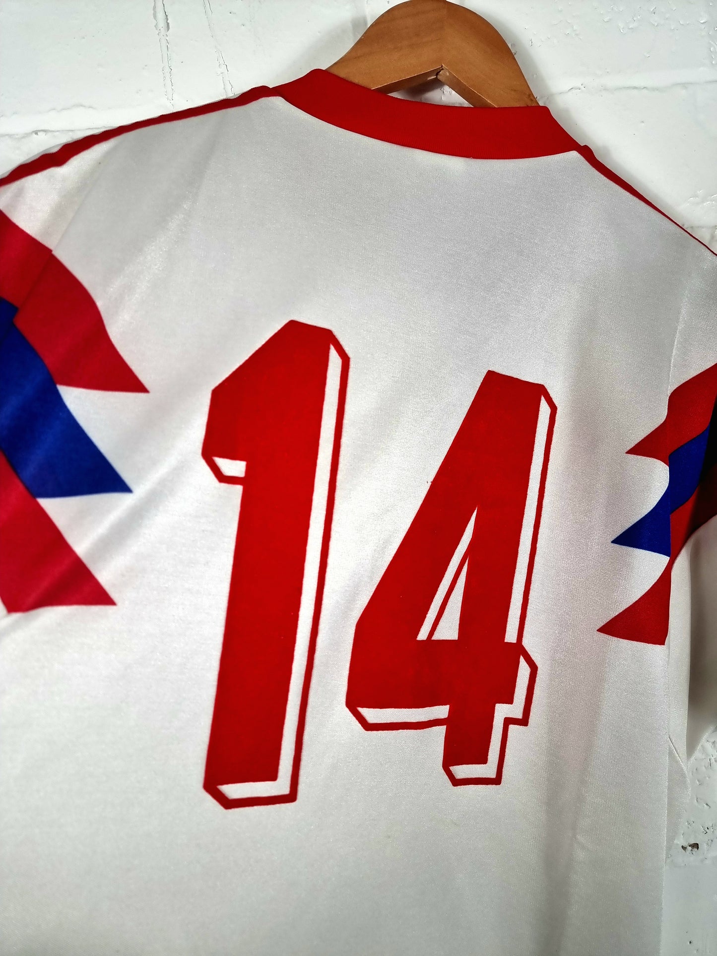 Adidas 1990s Vintage Opel Football Shirt Template Large