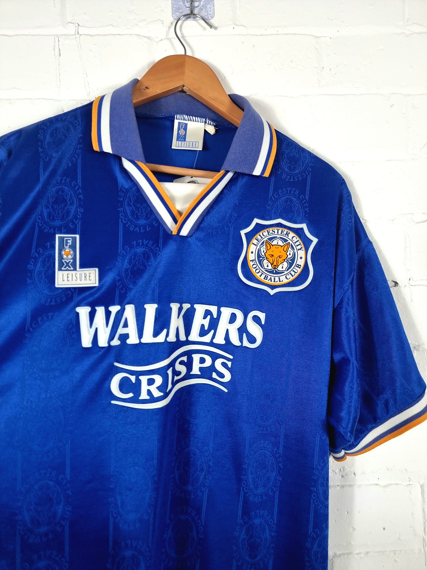 Fox Leisure Leicester City 1994/96 Home Shirt Large