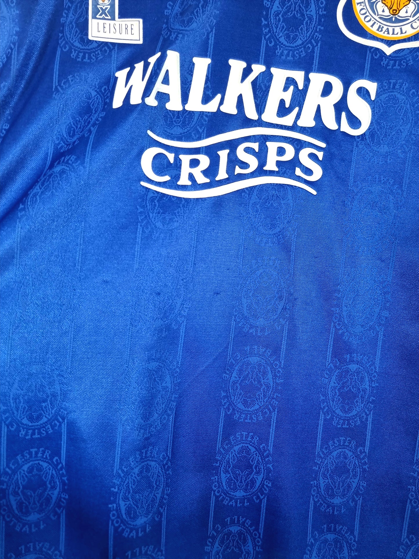 Fox Leisure Leicester City 1994/96 Home Shirt Large