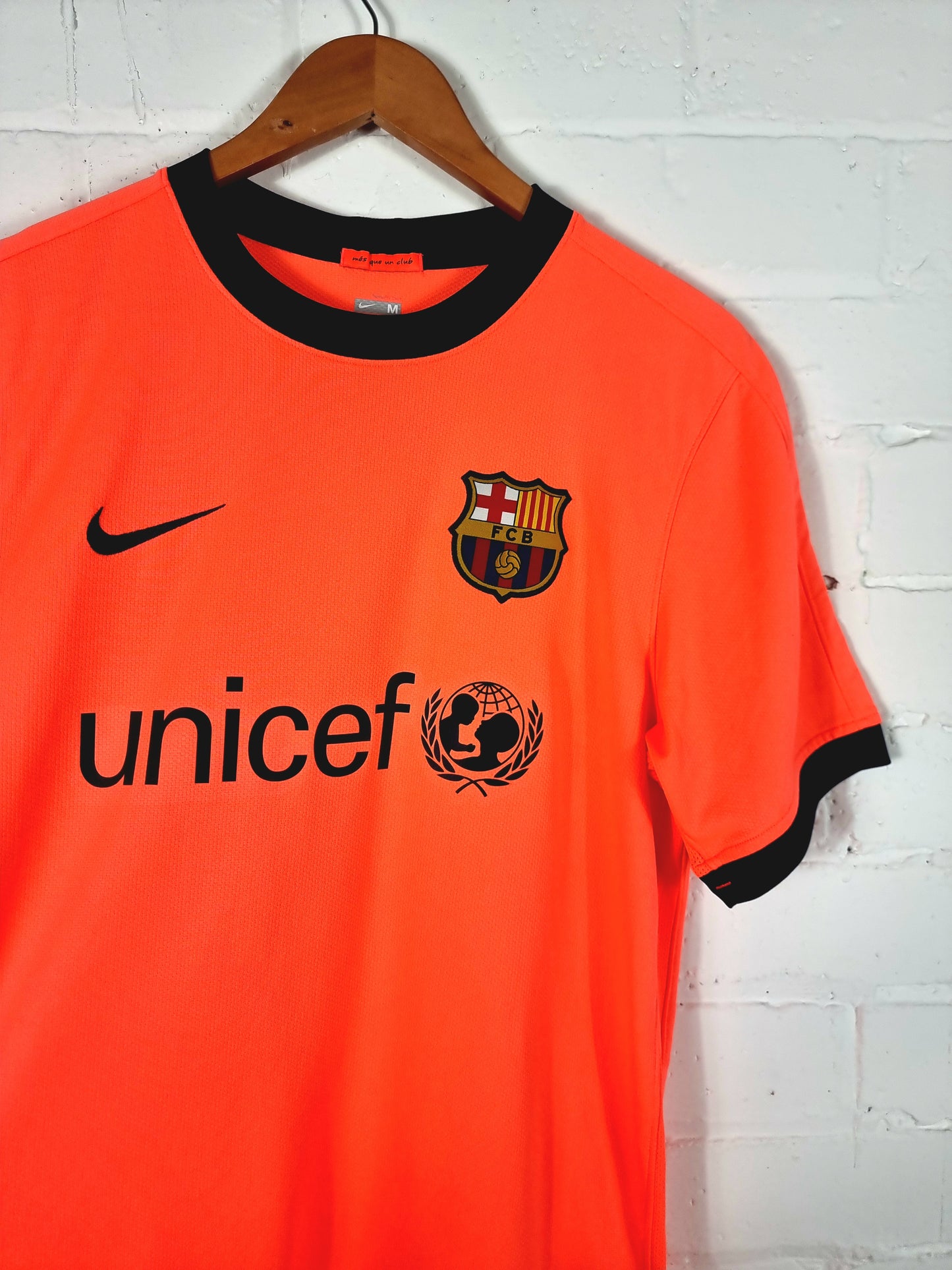 Nike Barcelona 2009/10 'Messi 10' Away Shirt Medium