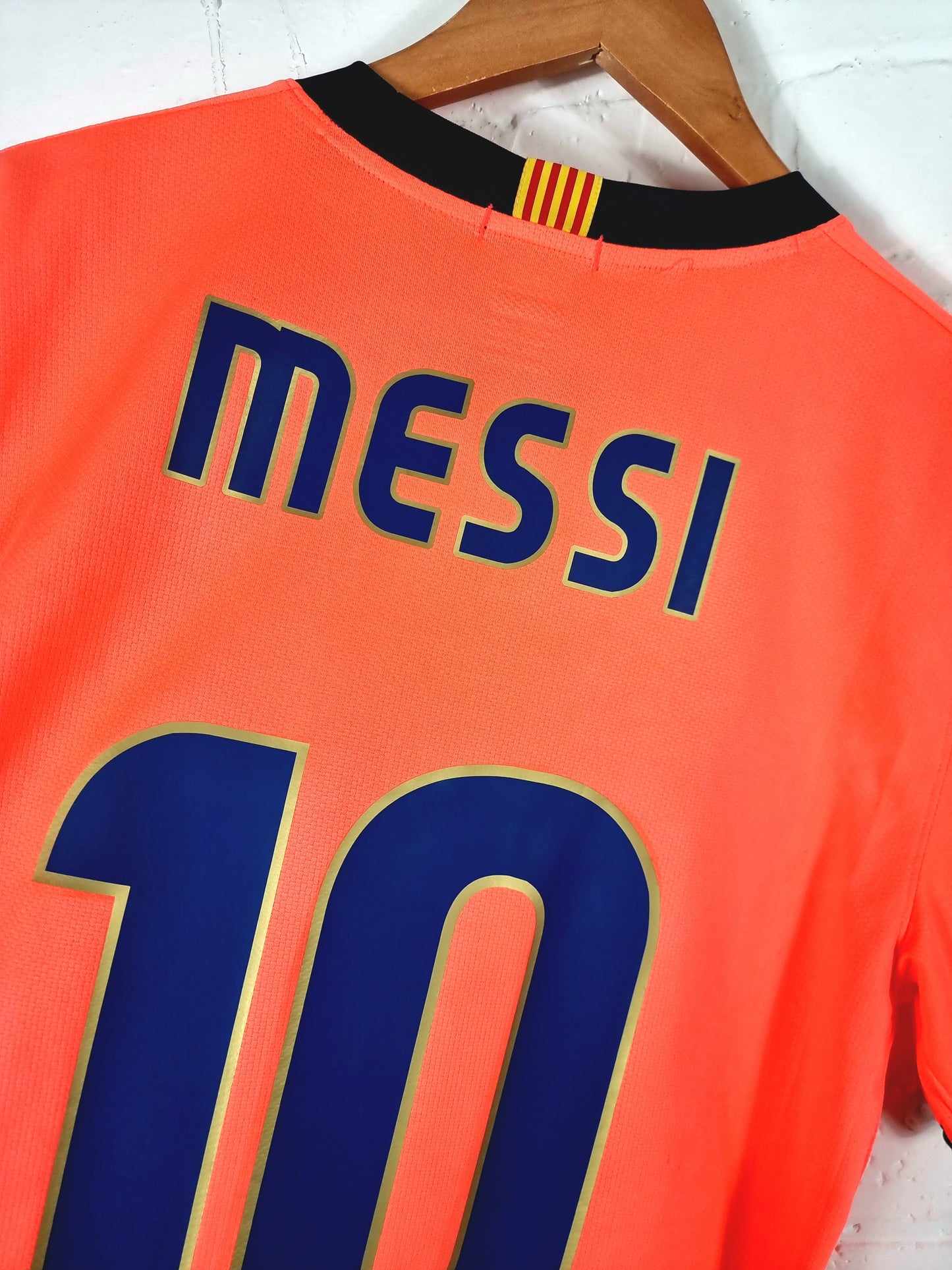 Nike Barcelona 2009/10 'Messi 10' Away Shirt Medium