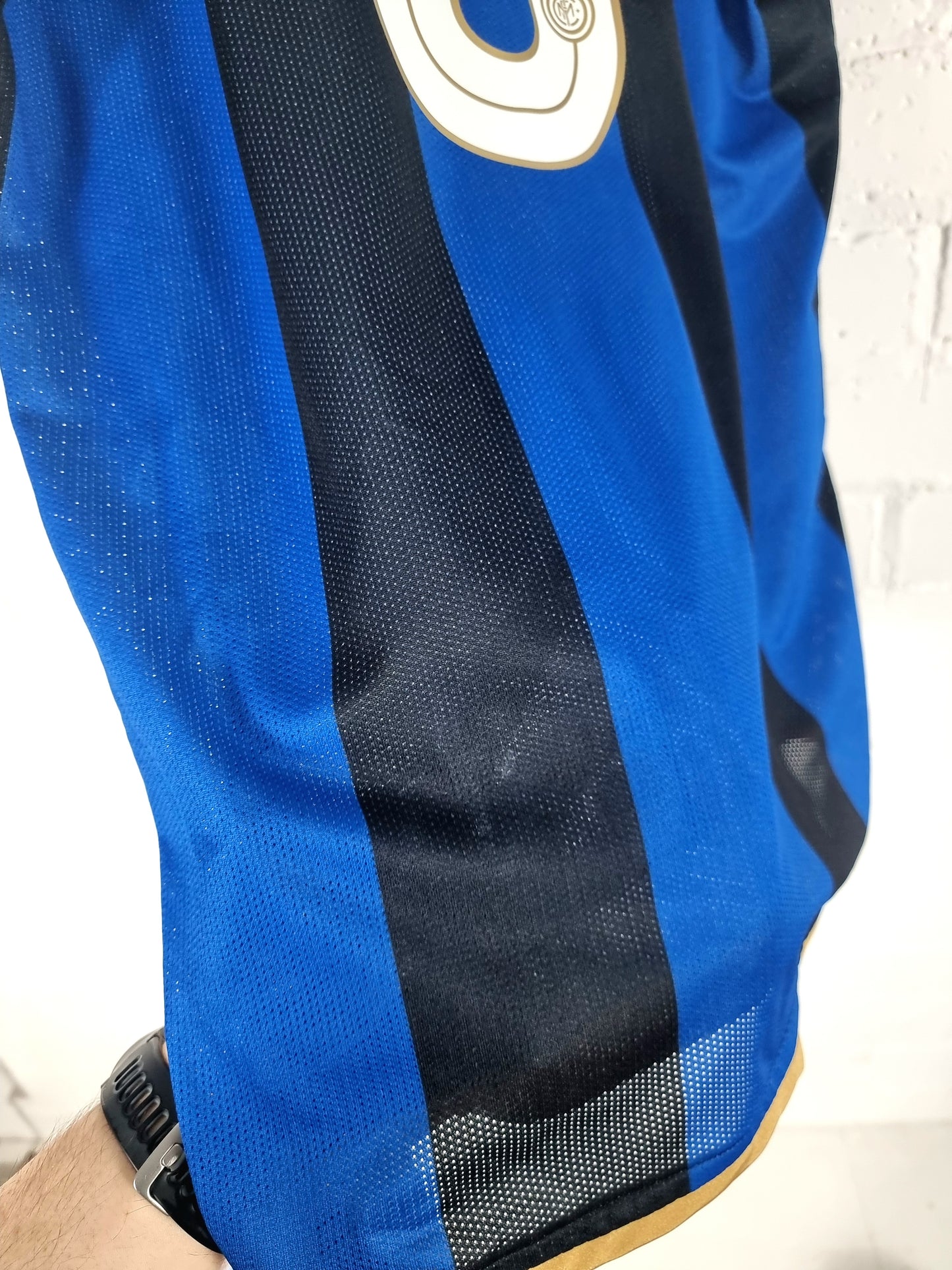 Nike Inter Milan 2008/09 'Ibrahimovic 8' Home Shirt Large