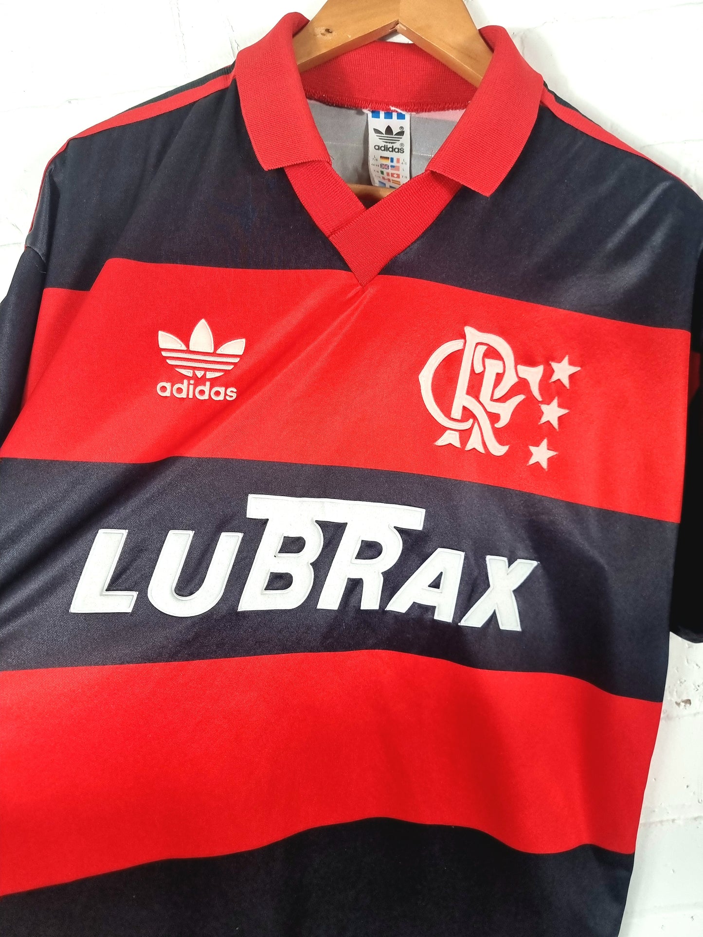 Adidas Flamengo 1990/92 Home Shirt Large