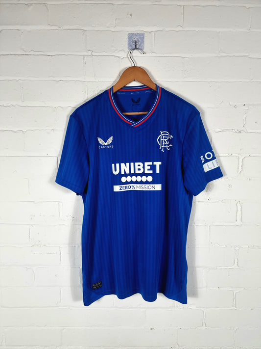 Castore Rangers 2023/24 Home Shirt Large