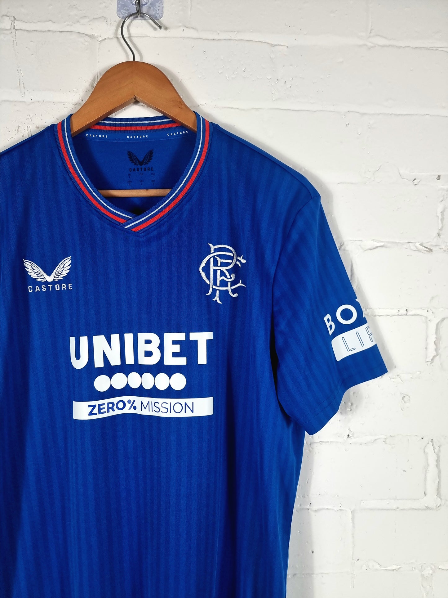 Castore Rangers 2023/24 Home Shirt Large
