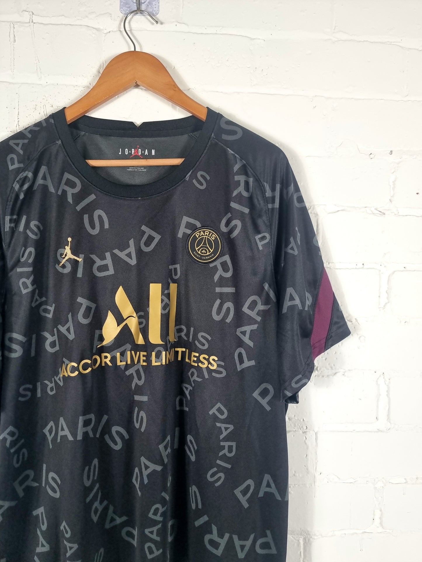 Nike Jordan PSG 2020/21 Pre-Match Training Shirt XXL