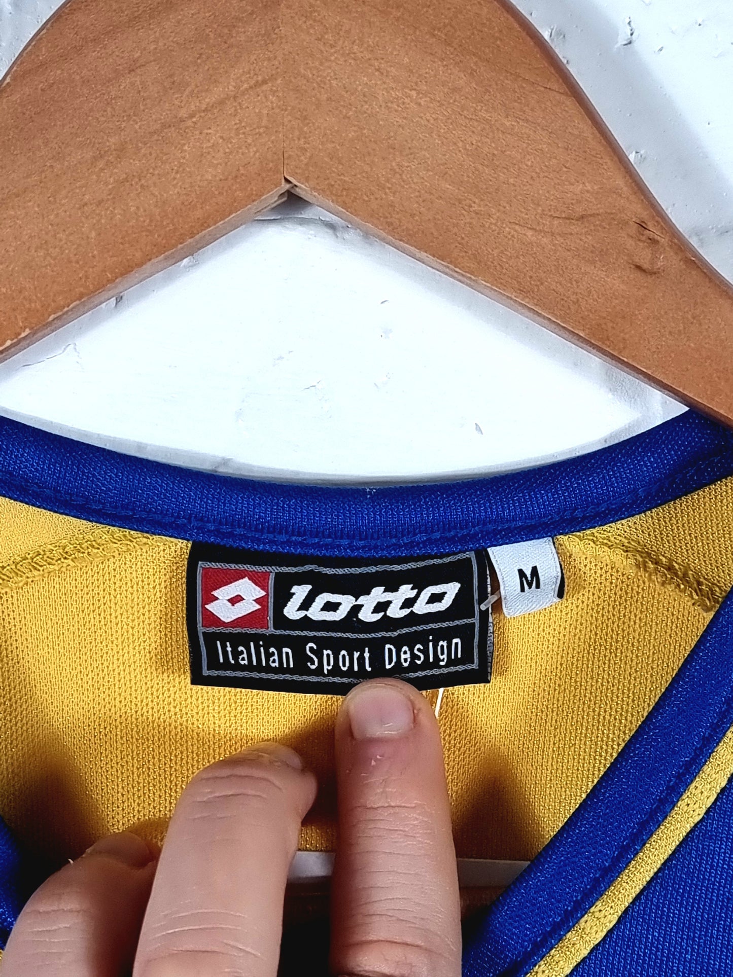 Lotto Hyeres FC 2000s Home Shirt Medium