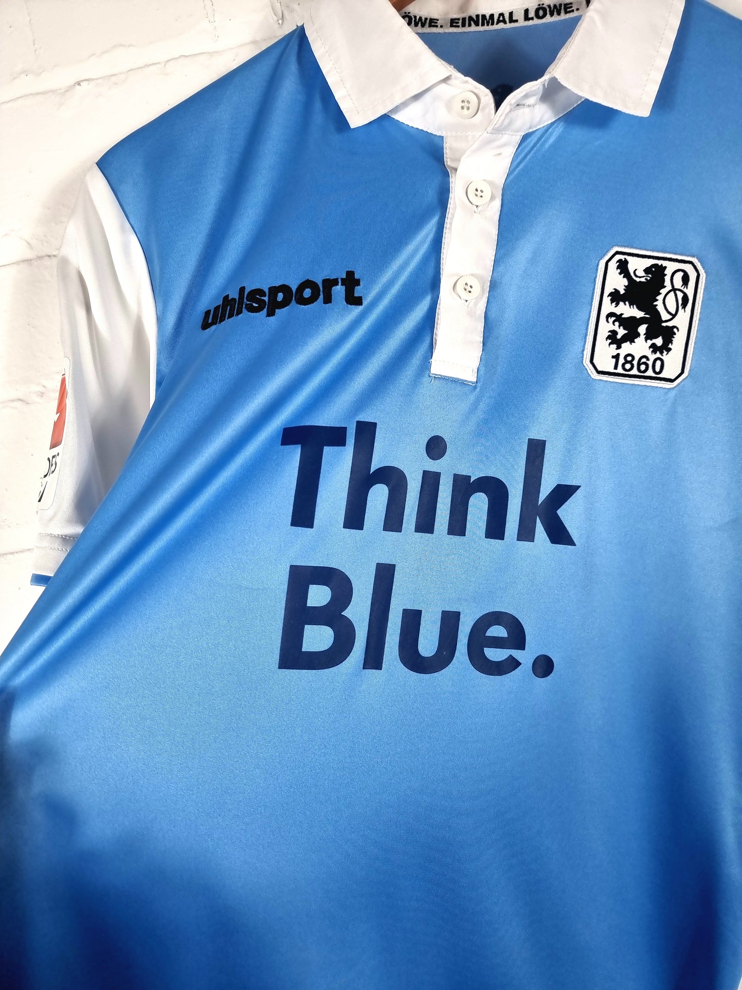 Uhlsport 1860 Munich 2014/15 'Bedia 10' Home Shirt Small