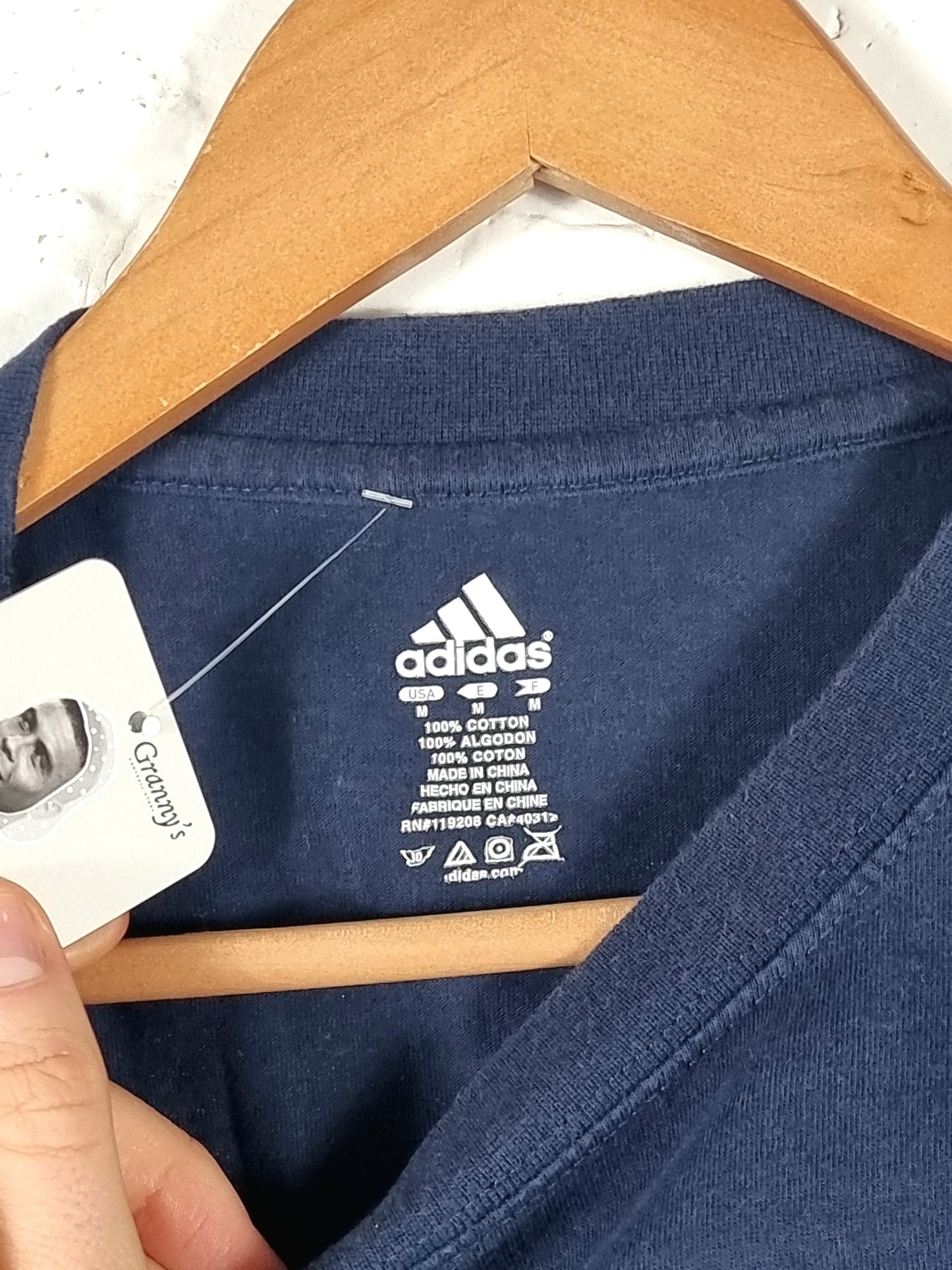 Adidas Philadelphia Union 2010/11 'Le Toux 9' Cotton Leisure T-Shirt Medium