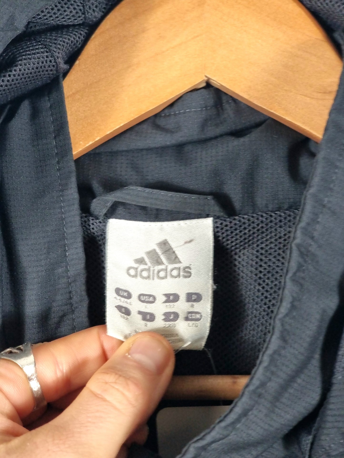 Adidas Liverpool 2009/10 Hooded Rain Jacket XL