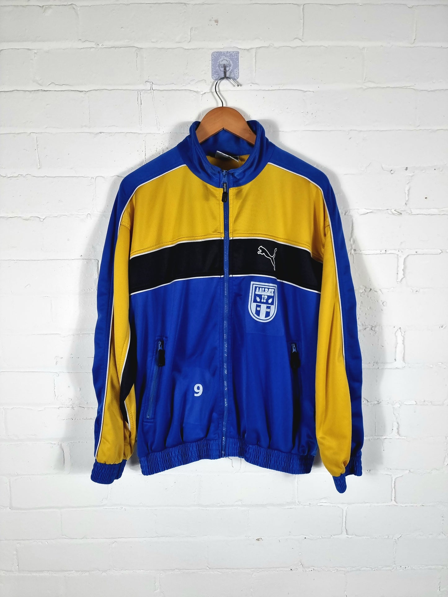 Puma Aalbæk IF 1990s Vintage Track Jacket Medium