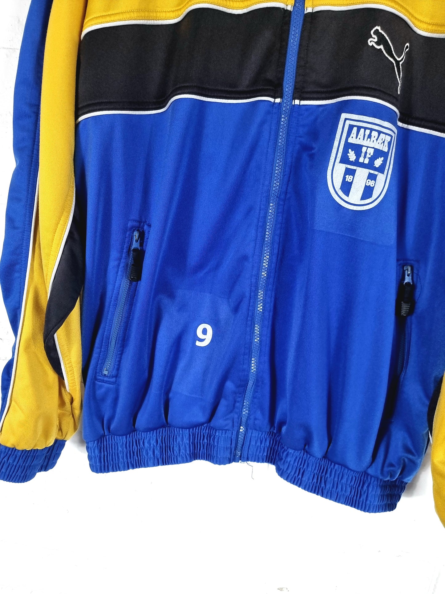 Puma Aalbæk IF 1990s Vintage Track Jacket Medium