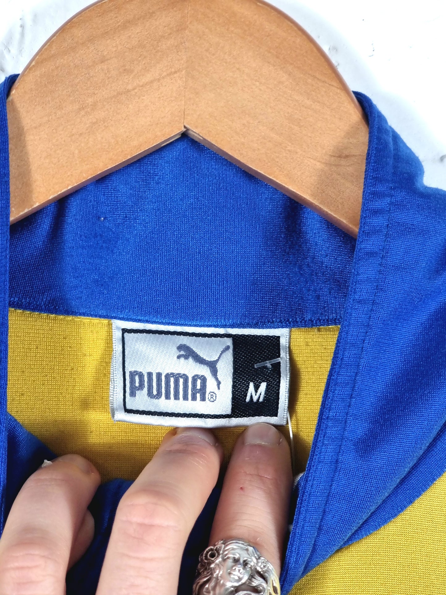 Puma Aalbæk IF 1990s Vintage Track Jacket Medium
