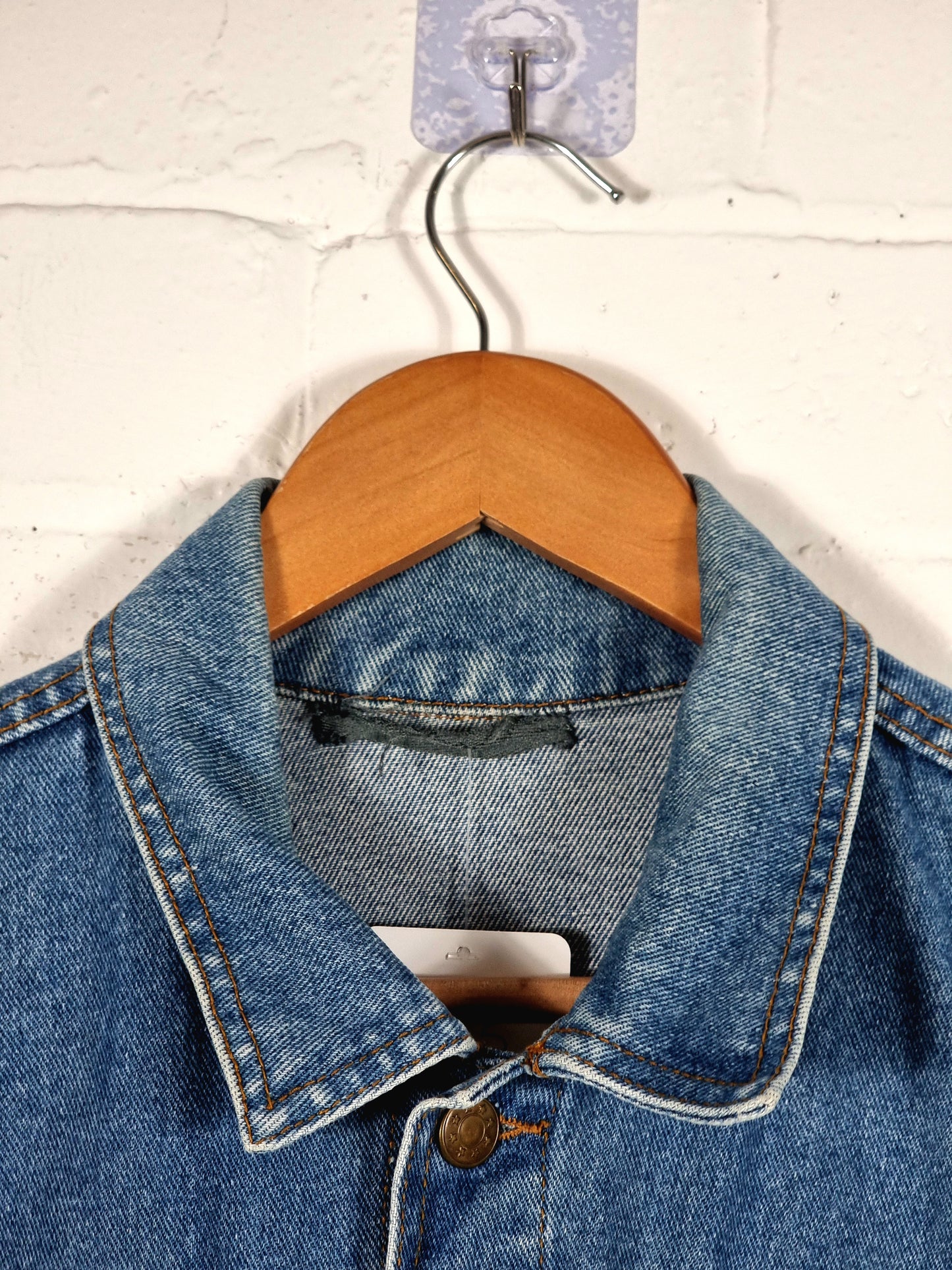 Vintage Schalke 04 1990s Denim Jacket XL