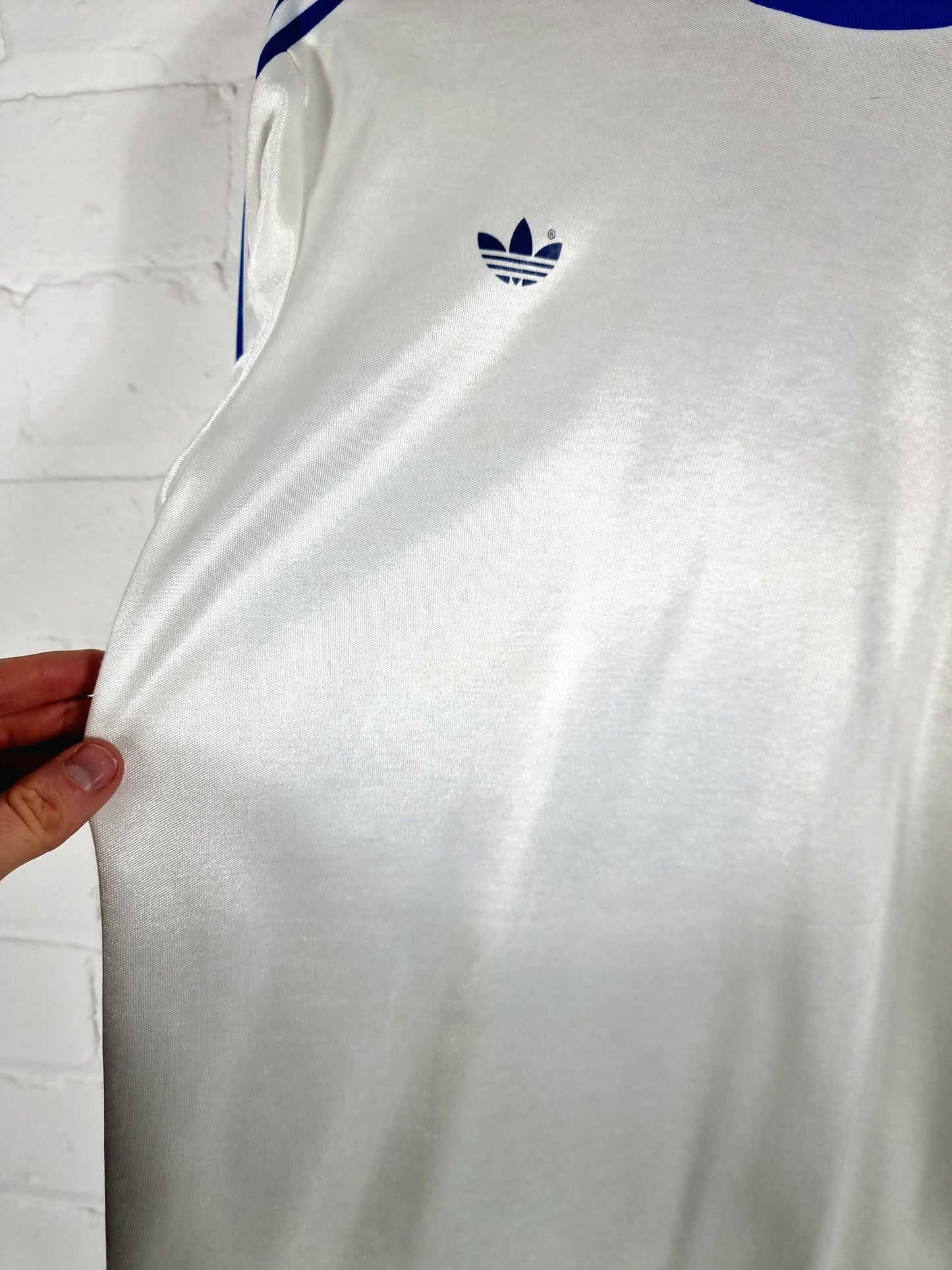 Adidas Ventex 1980s Long Sleeve Template Football Shirt Large