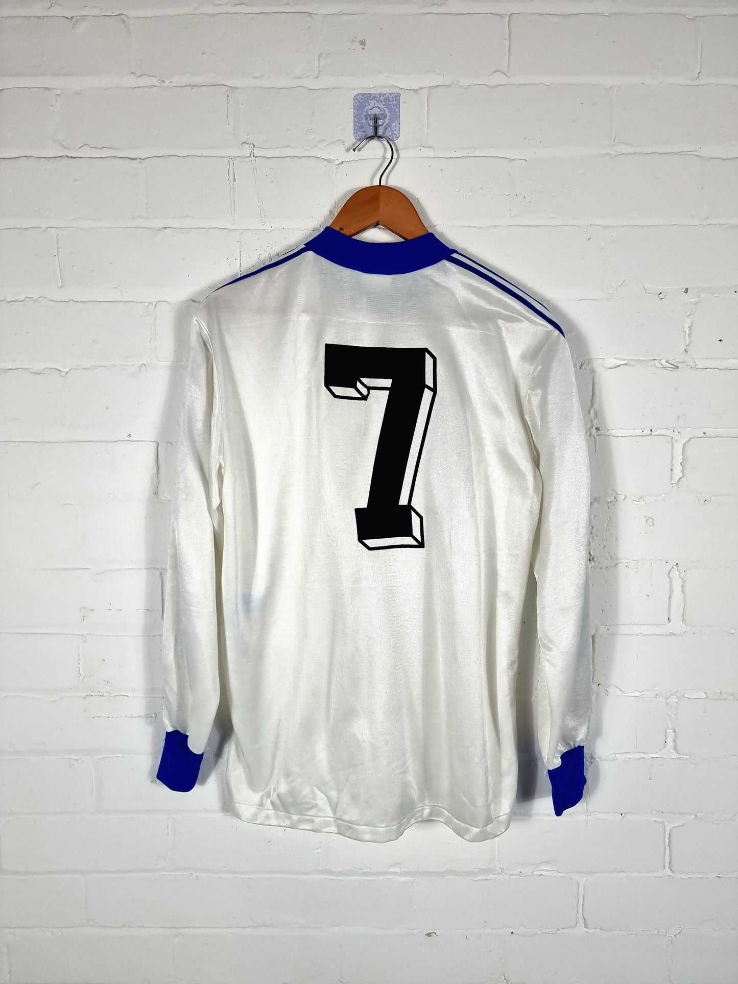 Adidas Ventex 1980s Long Sleeve Template Football Shirt Large