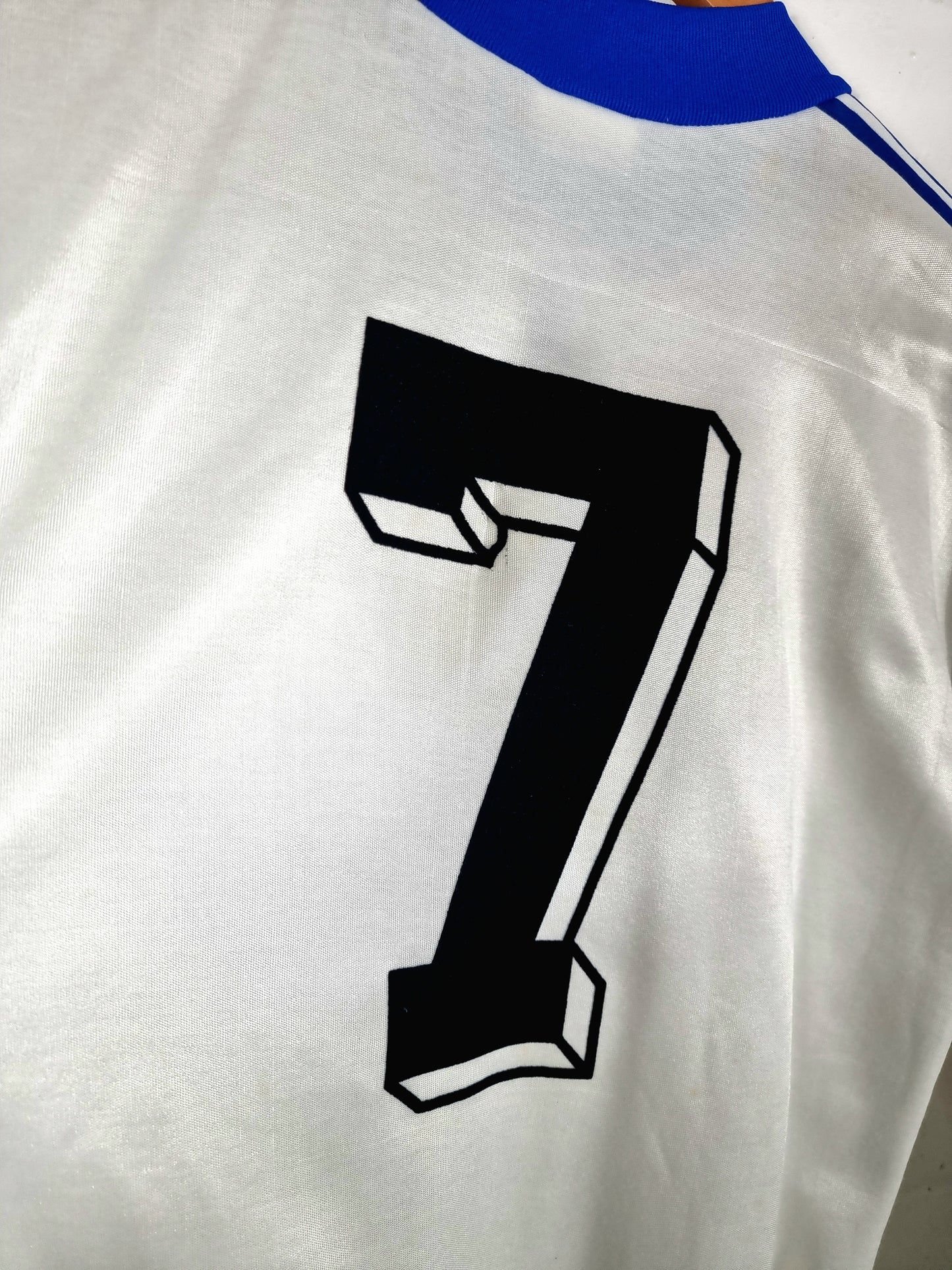 Adidas Ventex 1980s Long Sleeve Template Football Shirt Large