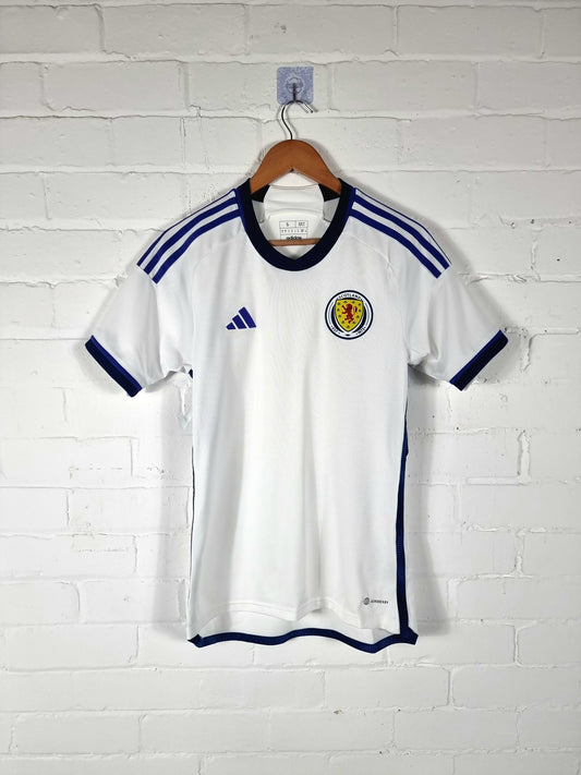 Adidas Scotland 2022/23 Away Shirt Small
