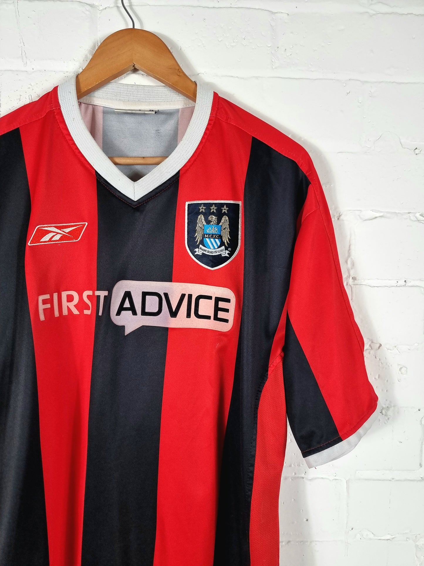 Reebok Manchester City 2003/04 Away Shirt Large