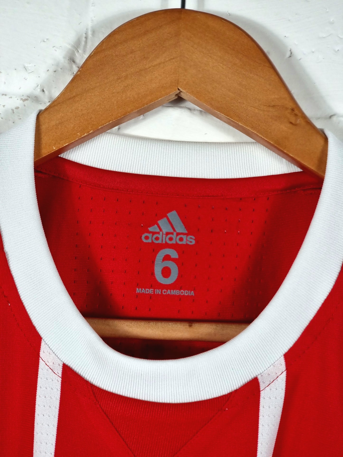 Adidas Bayern Munich 2017/18 'Robben 10' Match Prepared Squad Signed Audi Tour Home Shirt 6 Medium